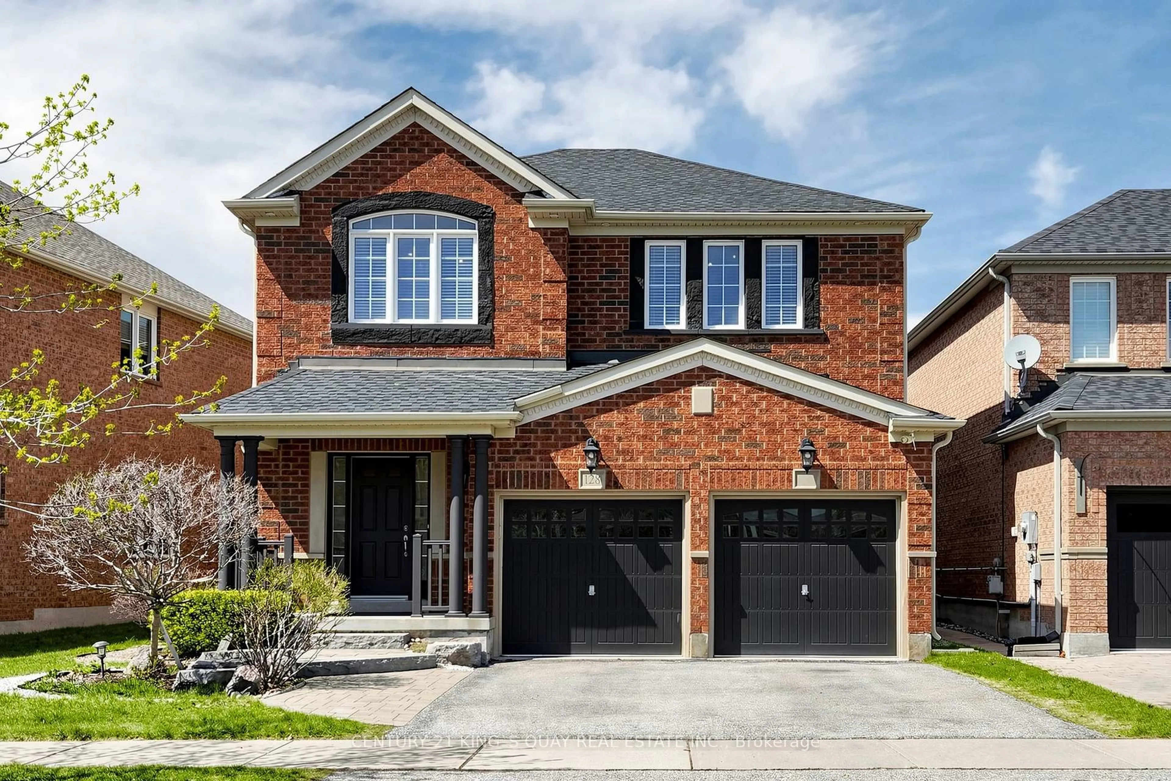 Home with brick exterior material, street for 128 Richard Coulson Cres, Whitchurch-Stouffville Ontario L4A 0H9