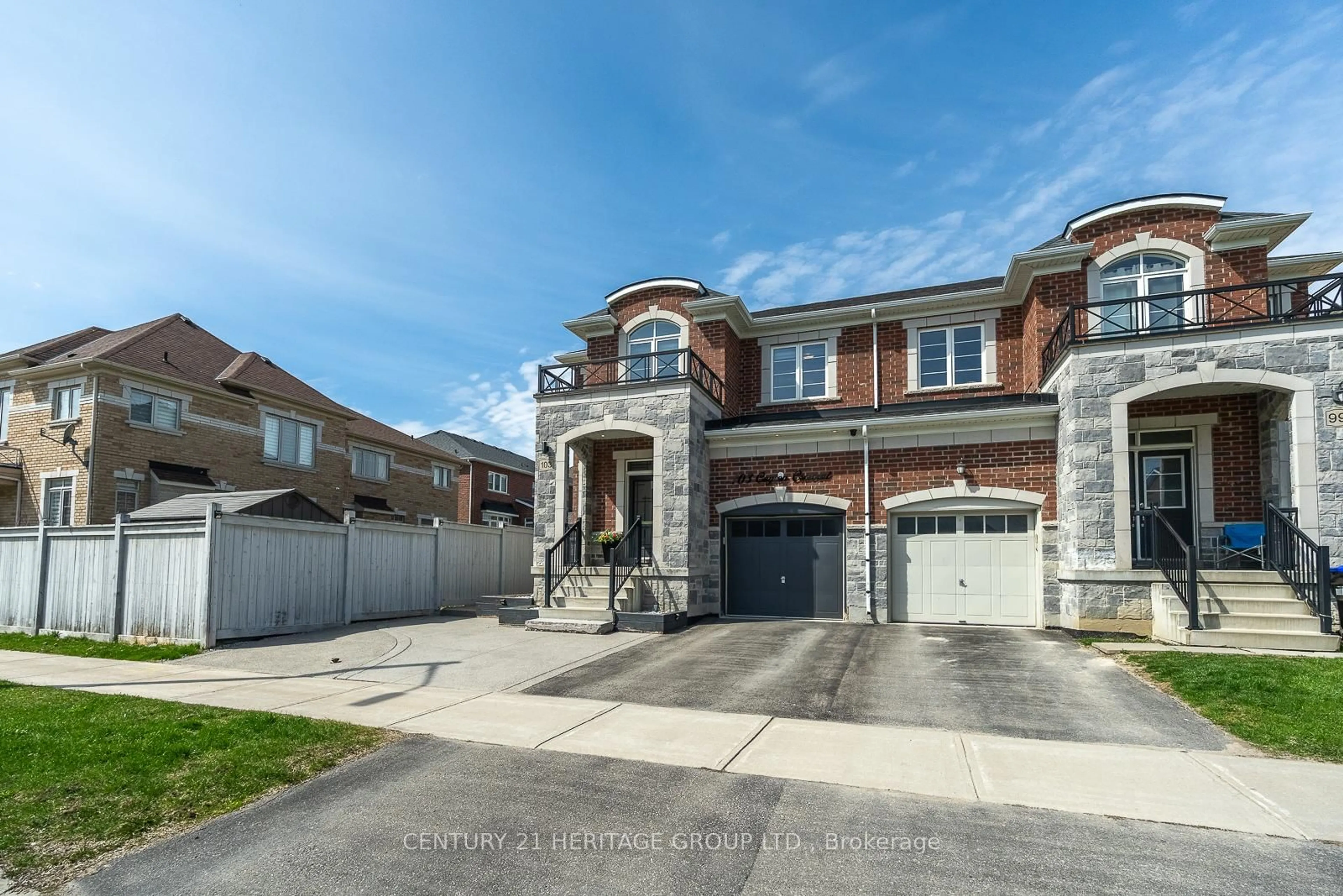 Home with brick exterior material, street for 103 Cayton Cres, Bradford West Gwillimbury Ontario L3Z 0V9