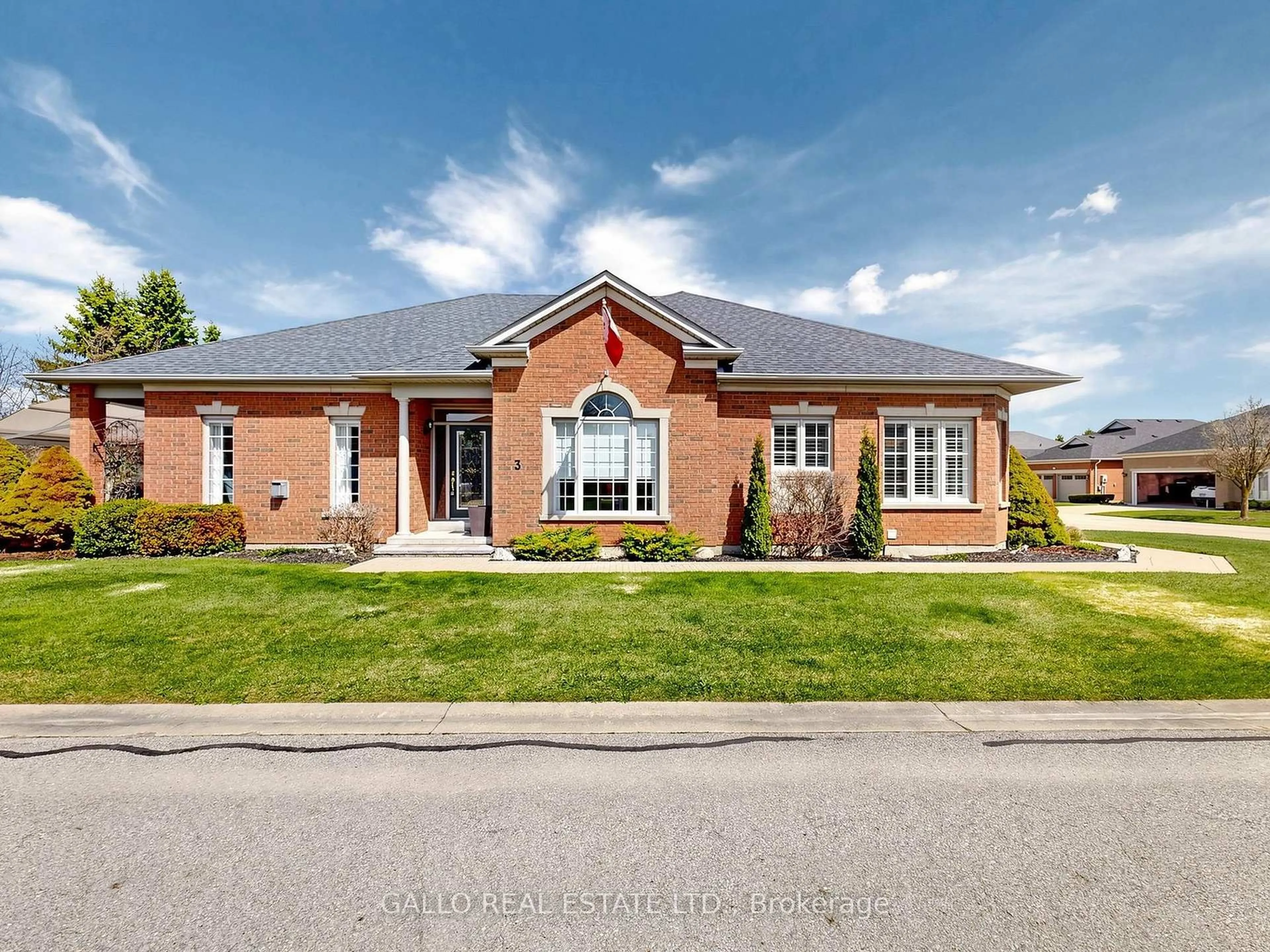 Home with brick exterior material, street for 3 Ben's Reign #213, Whitchurch-Stouffville Ontario L4A 1M2