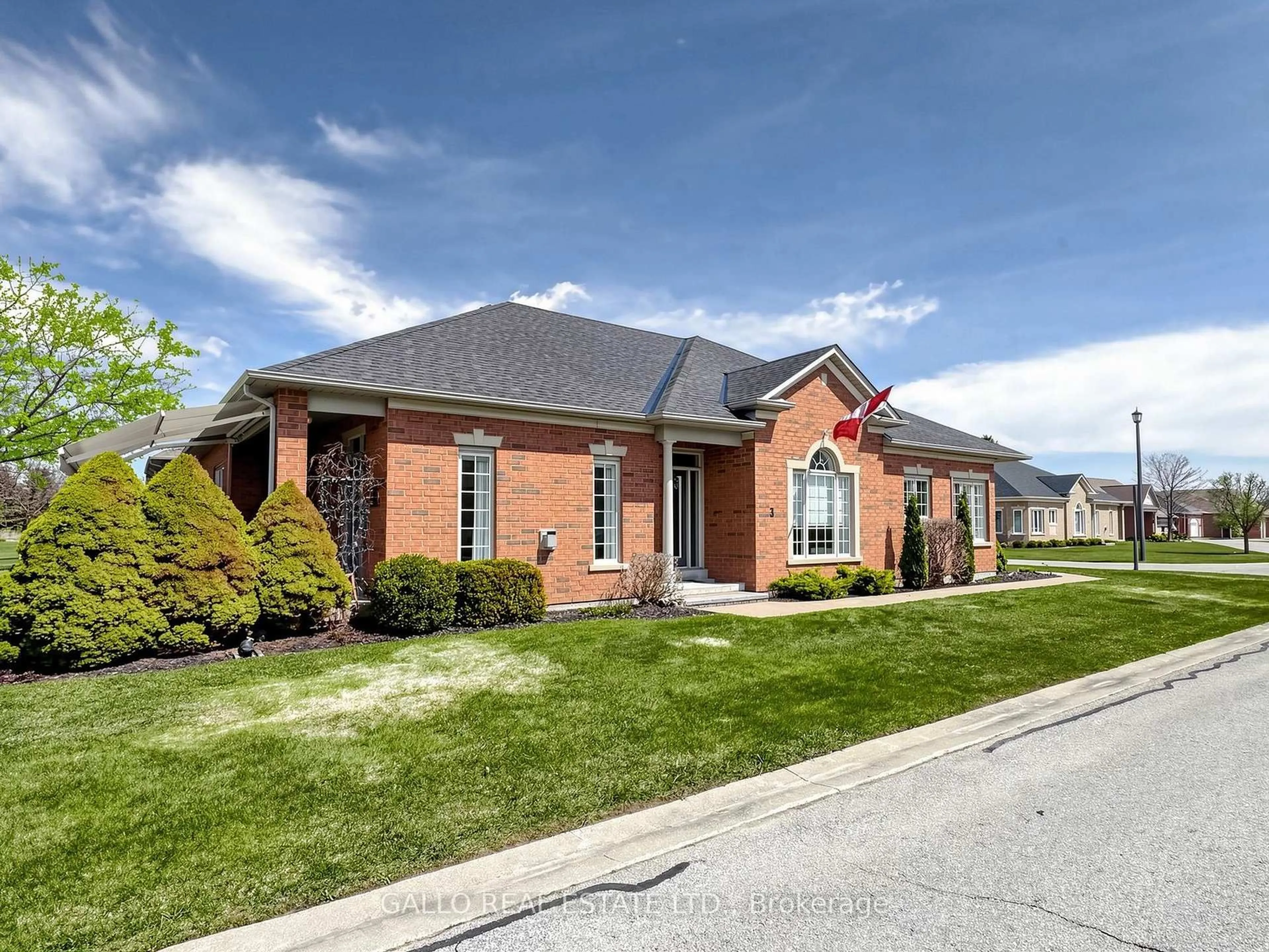 Home with brick exterior material, street for 3 Ben's Reign #213, Whitchurch-Stouffville Ontario L4A 1M2