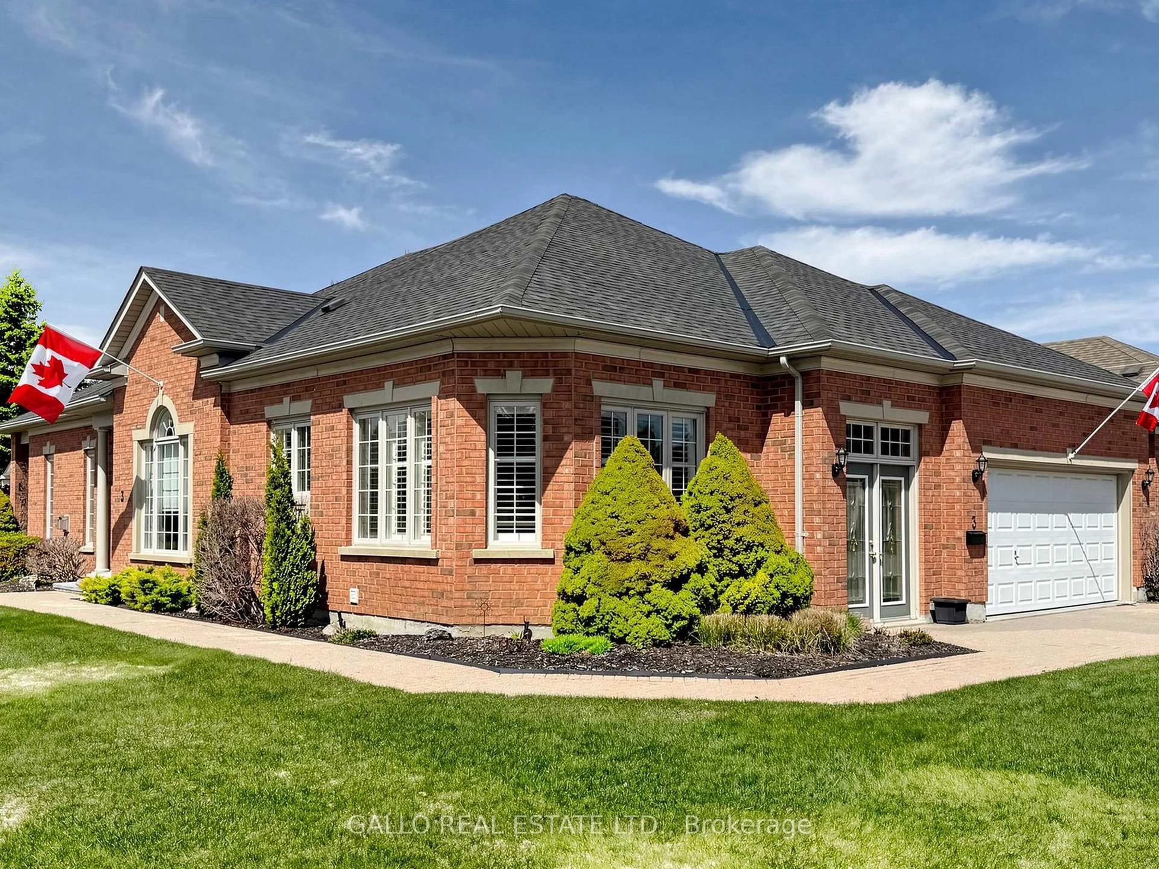 Home with brick exterior material, street for 3 Ben's Reign #213, Whitchurch-Stouffville Ontario L4A 1M2