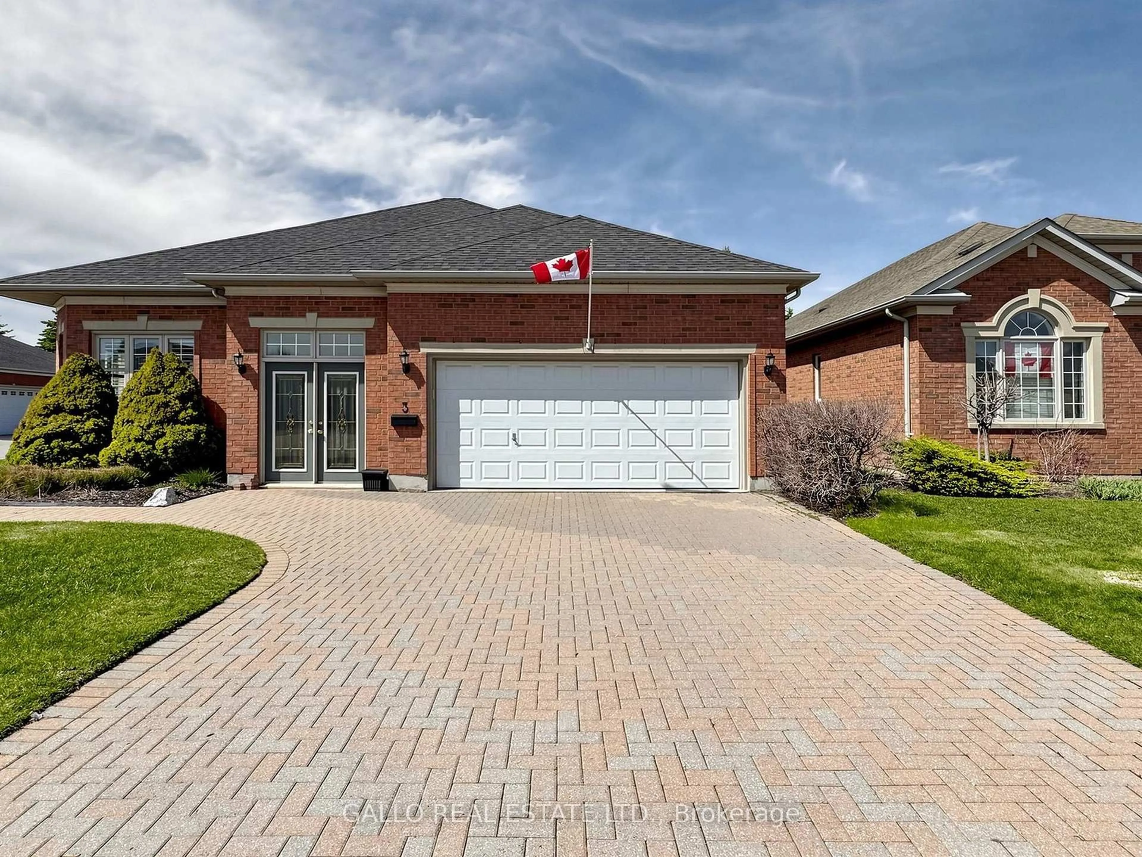 Home with brick exterior material, street for 3 Ben's Reign #213, Whitchurch-Stouffville Ontario L4A 1M2