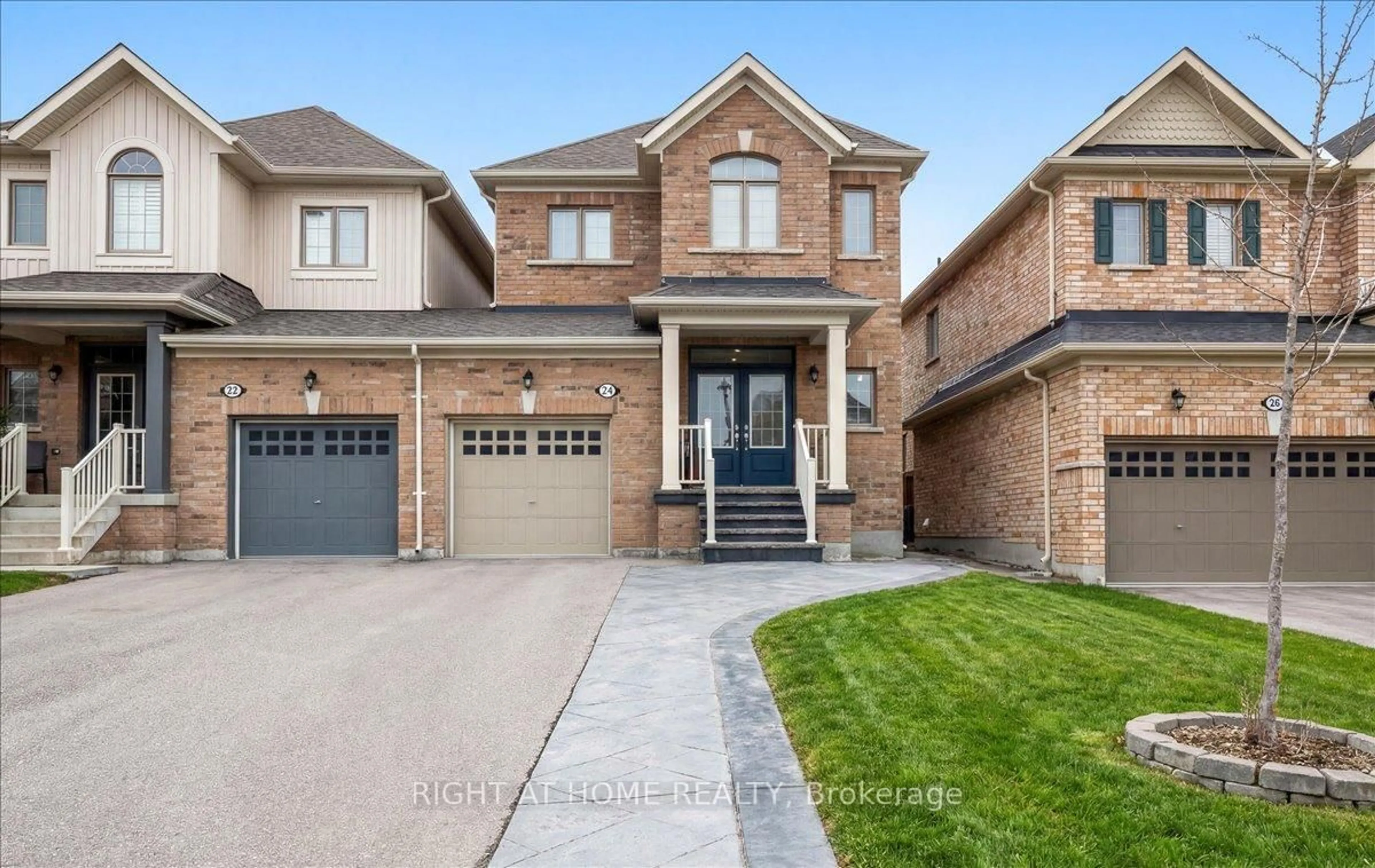 Home with brick exterior material, street for 24 Prady Lane, New Tecumseth Ontario L0G 1W0