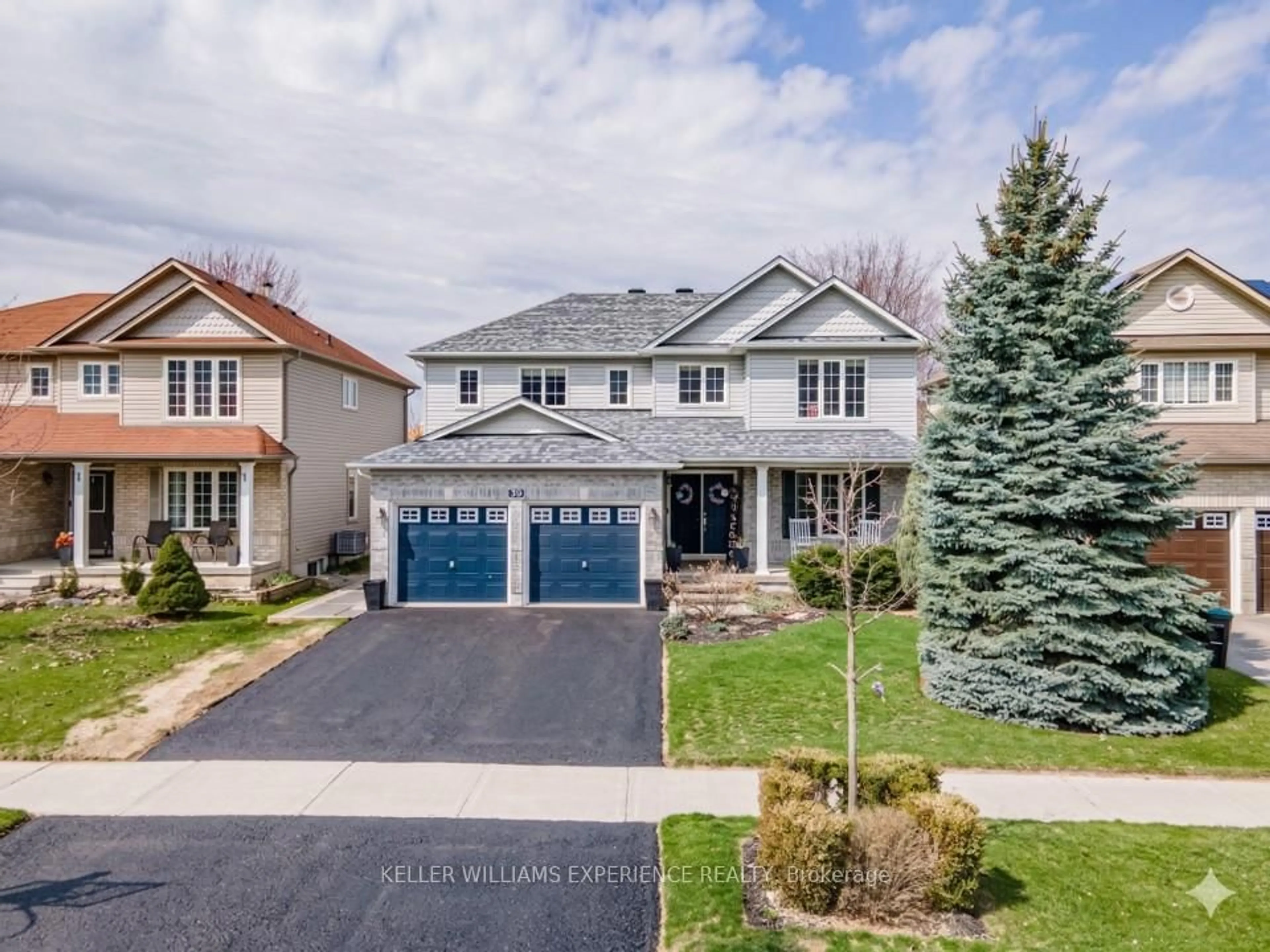 Home with brick exterior material, street for 39 Stonemount Cres, Essa Ontario L3W 0C5