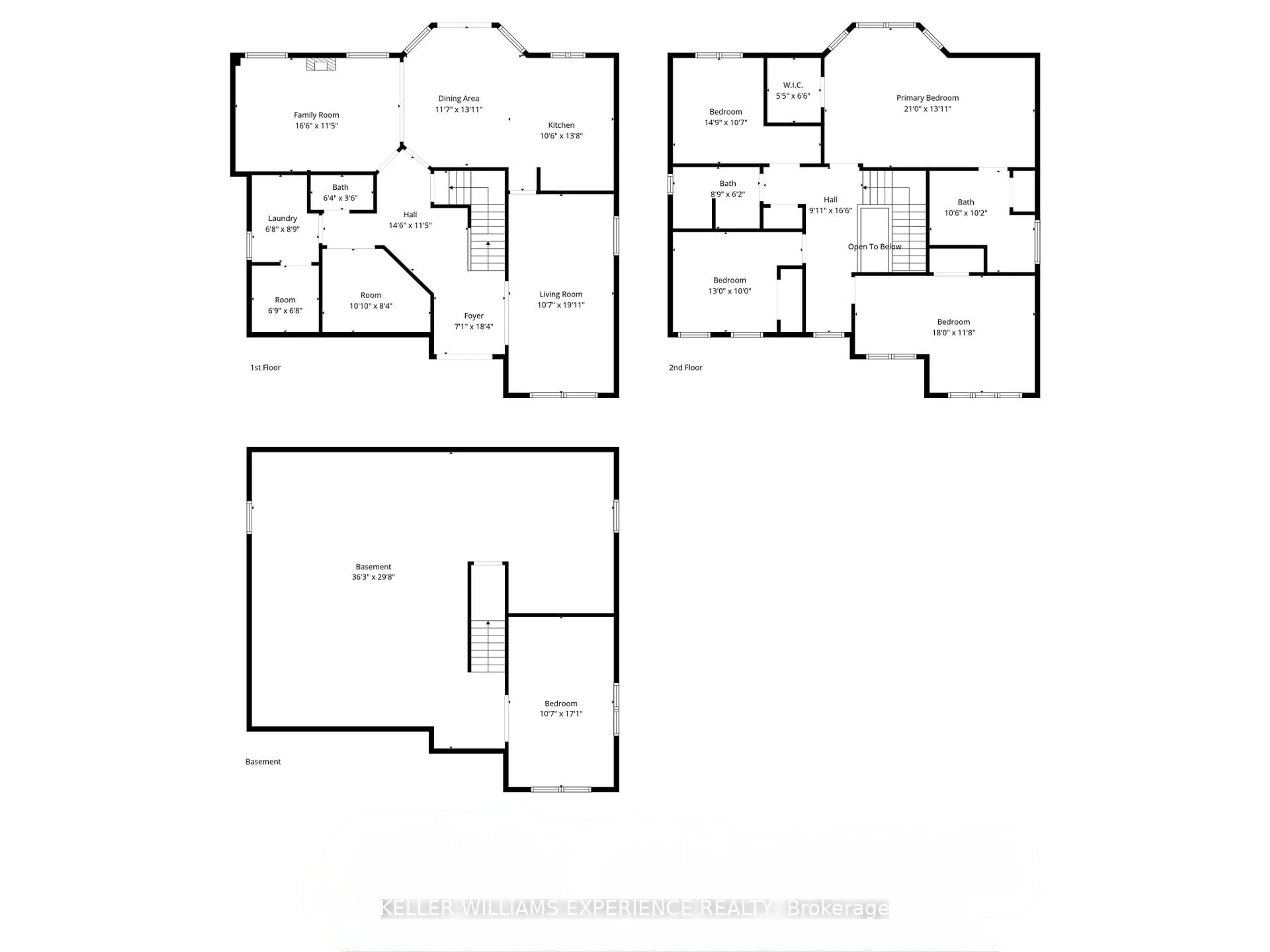 Floor plan for 39 Stonemount Cres, Essa Ontario L3W 0C5