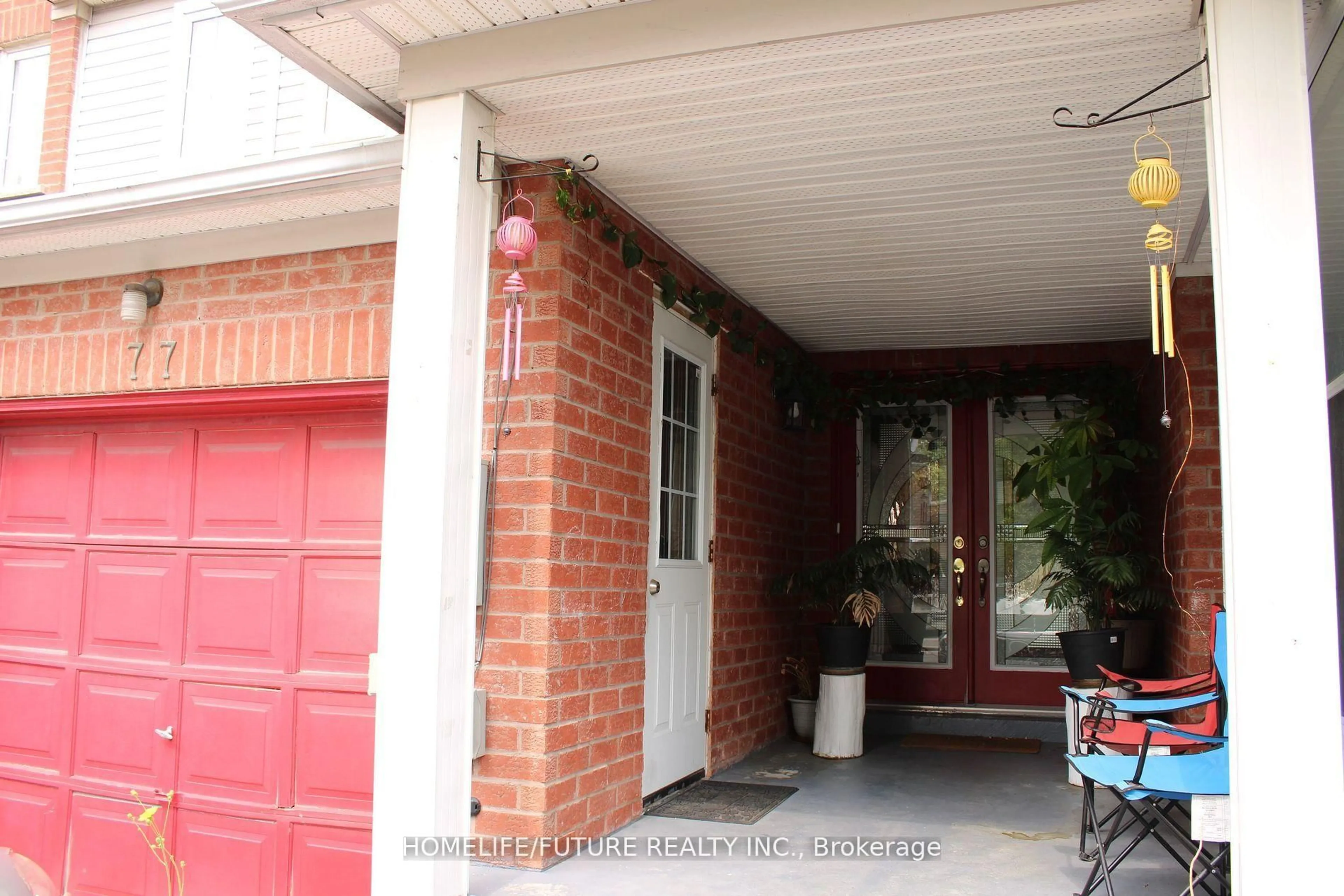 Home with brick exterior material, street for 77 Billingsley Cres, Markham Ontario L3S 4P2