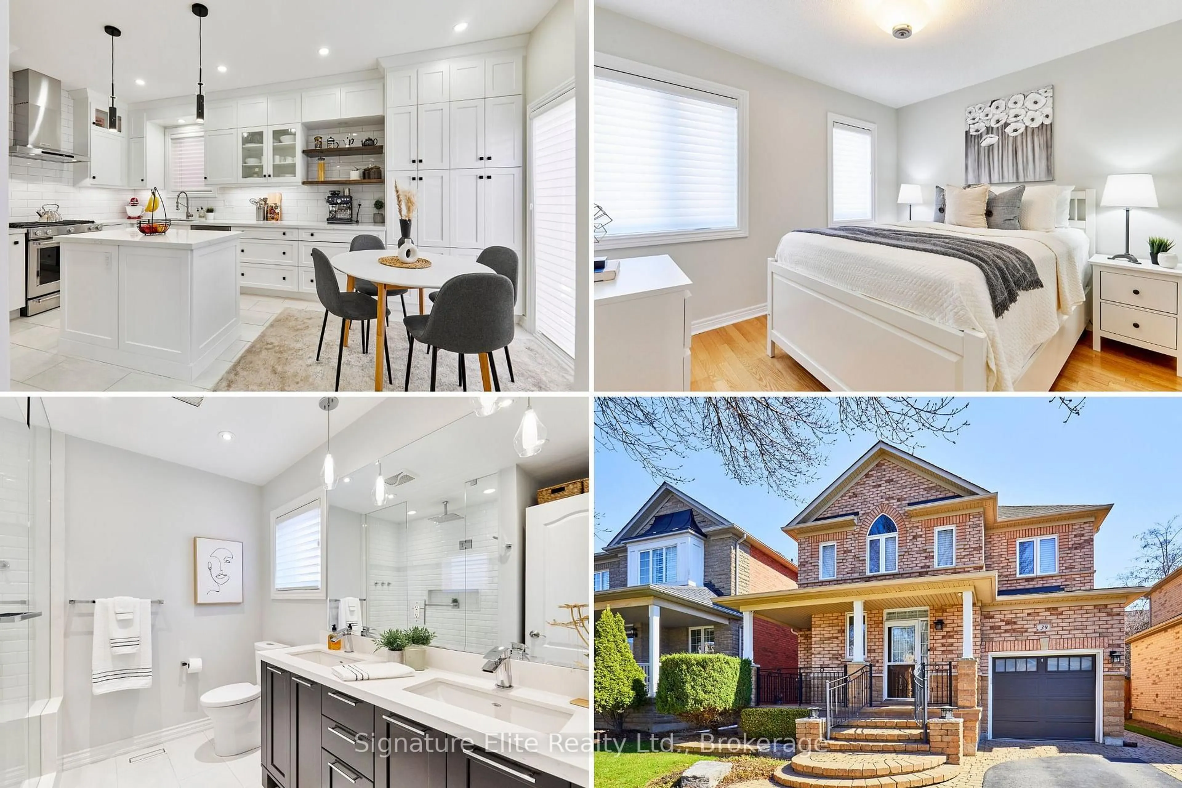 Open concept kitchen, unknown for 39 Perivale Gdns, Aurora Ontario L4G 7P6