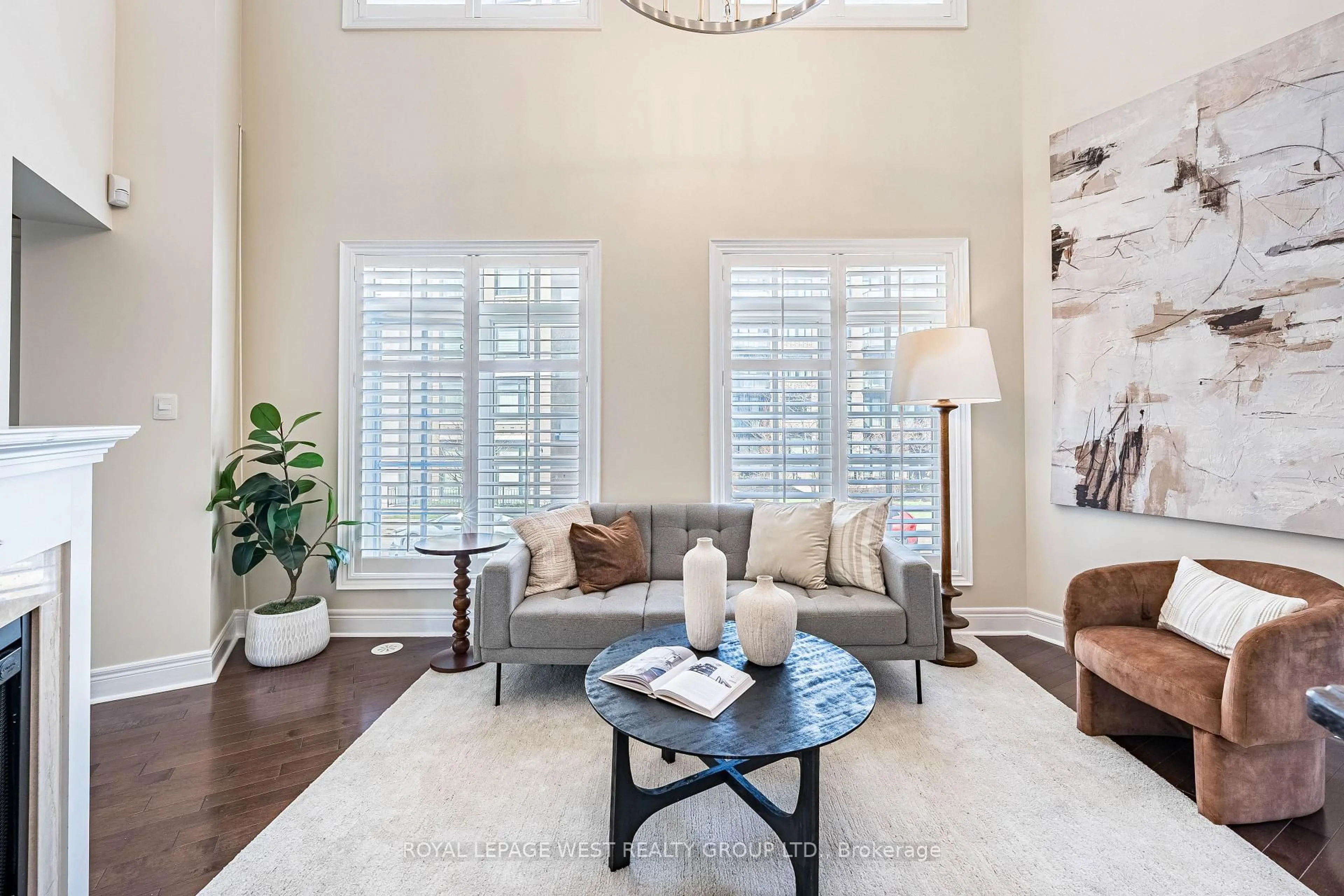 Living room with furniture, unknown for 23 Mackenzie's Stand Ave, Markham Ontario L6G 0C4