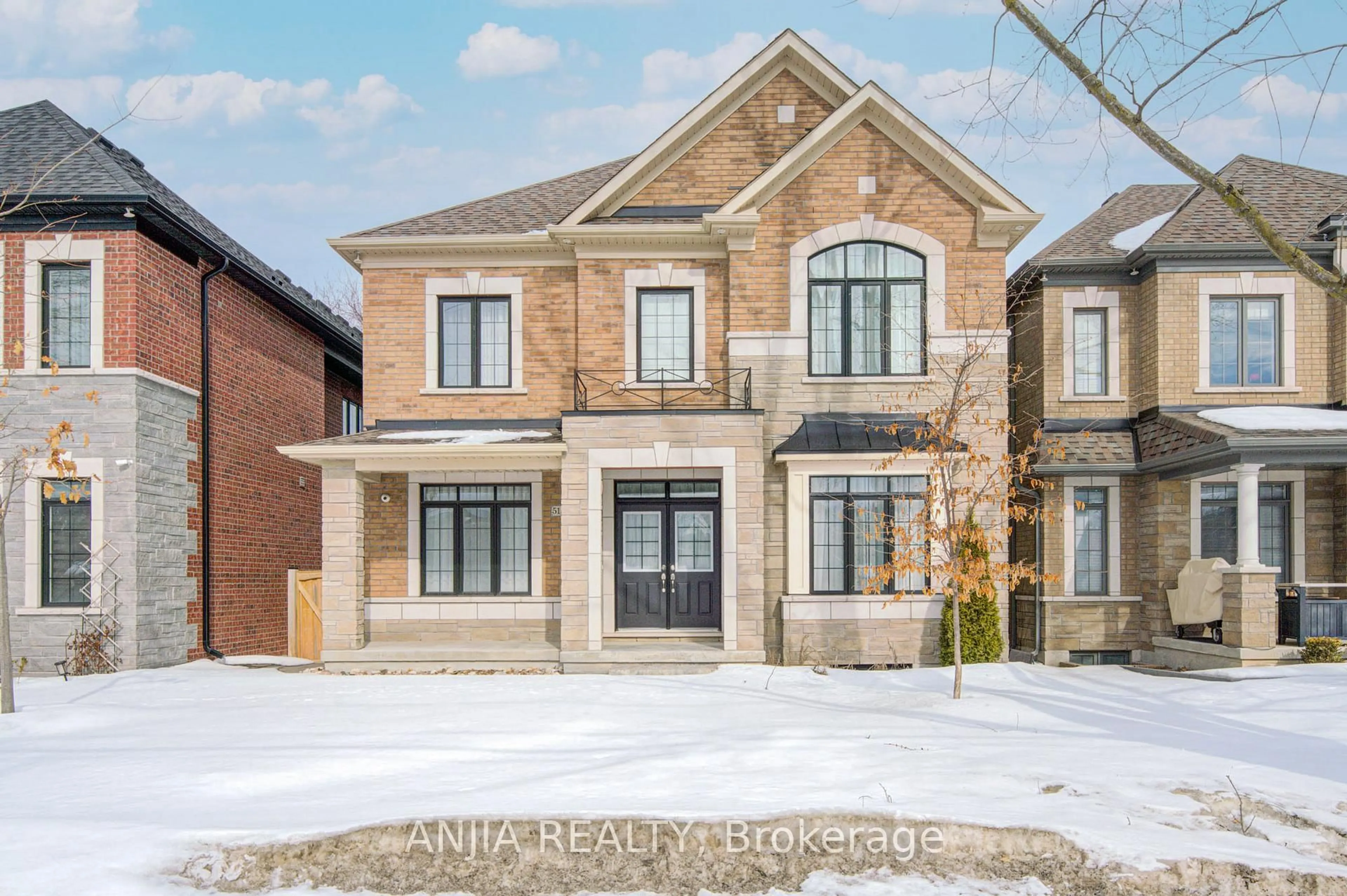 Home with brick exterior material, street for 5158 16th Ave, Markham Ontario L6C 2H1