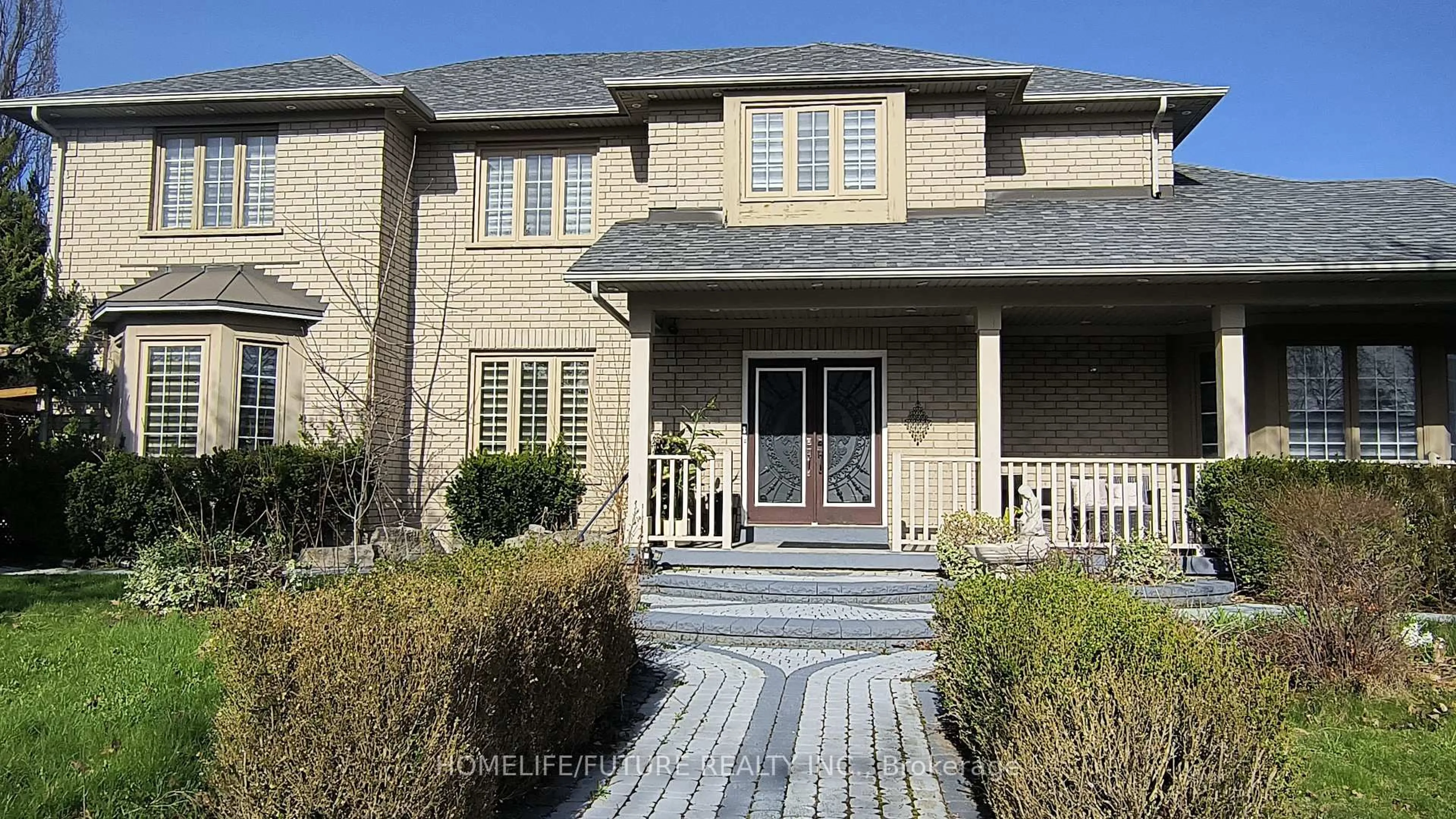 Home with brick exterior material, street for 75 Boxwood Cres, Markham Ontario L3S 3V3