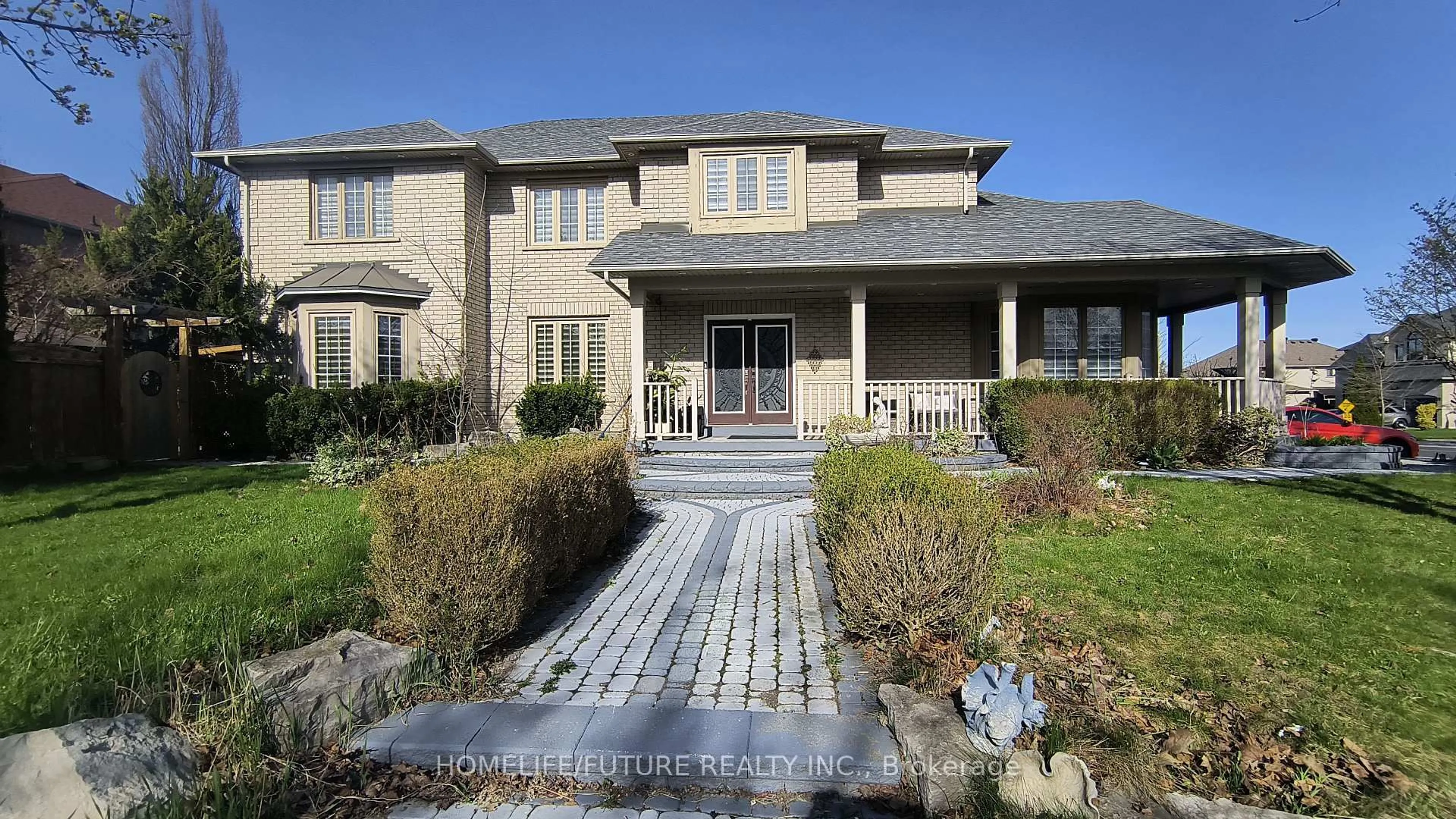 Home with brick exterior material, street for 75 Boxwood Cres, Markham Ontario L3S 3V3