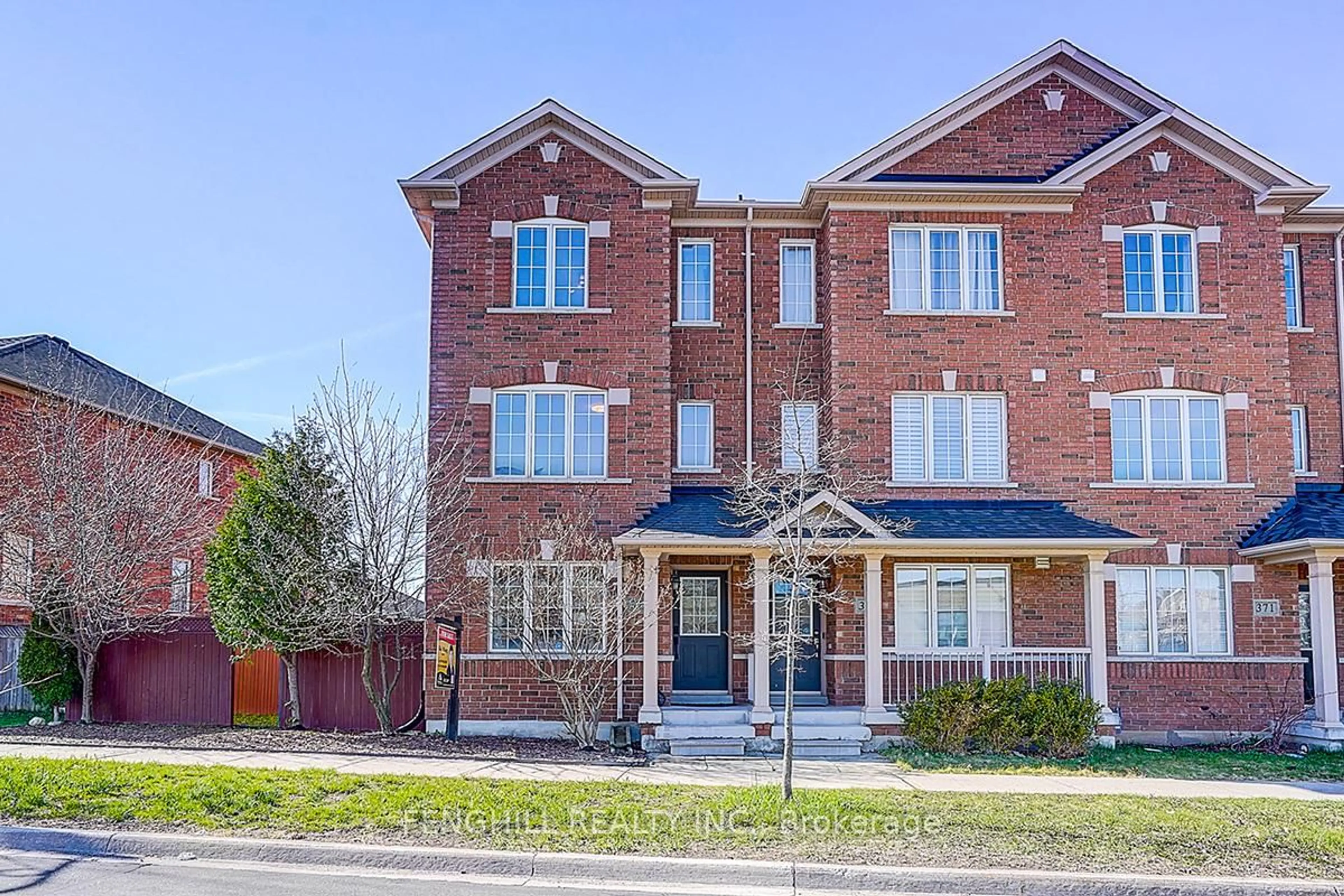 Home with brick exterior material, street for 375 White's Hill Ave, Markham Ontario L6B 0J3