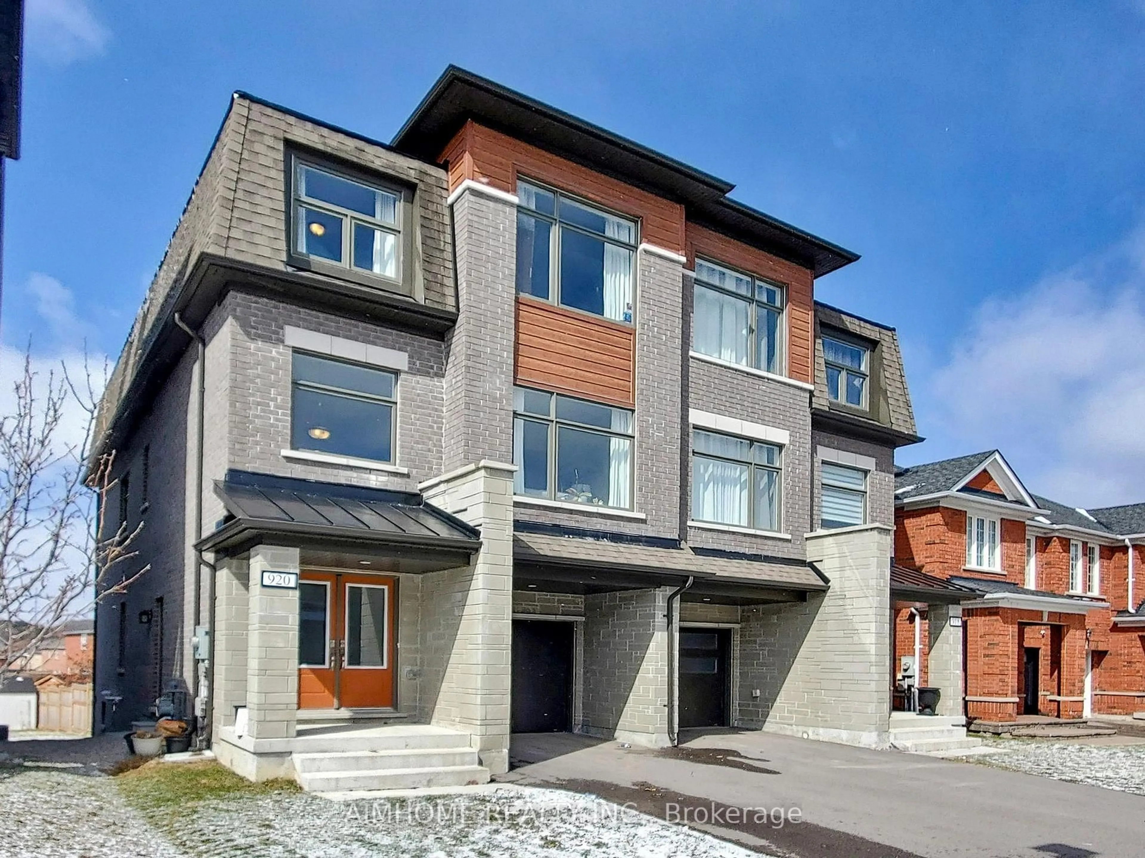 Home with brick exterior material, street for 920 Isaac Phillips Way, Newmarket Ontario L3X 0M7