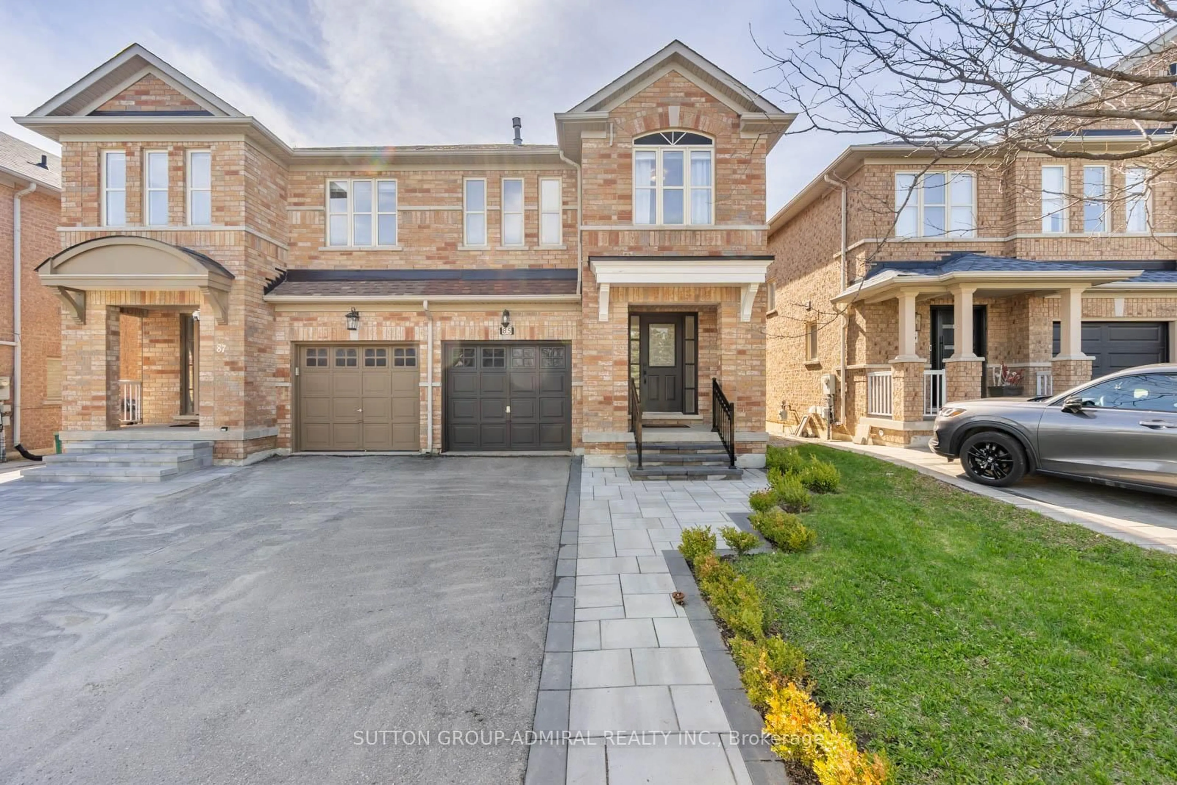 Home with brick exterior material, street for 85 Treasure Hill Rd, Vaughan Ontario L6A 0A6