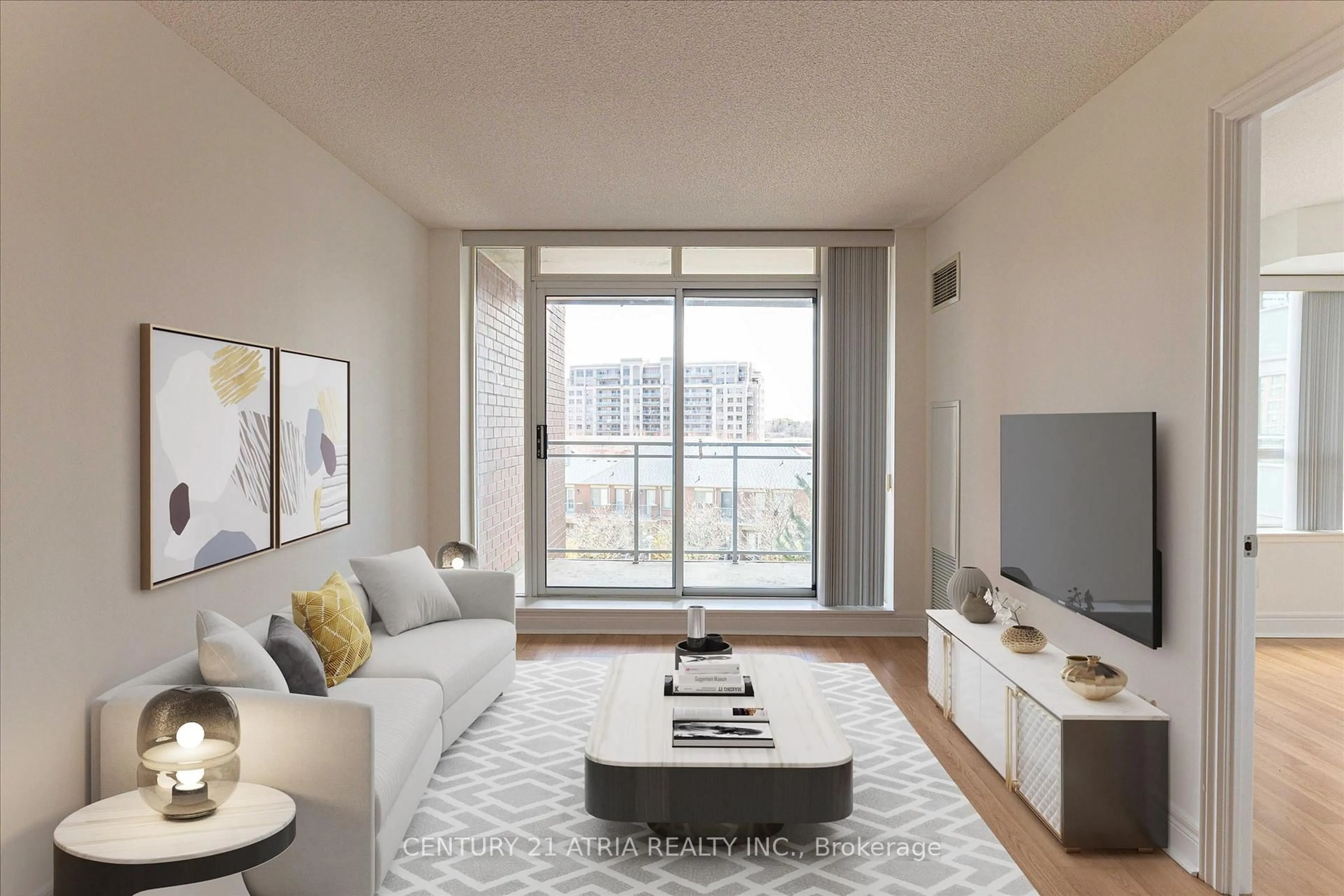 Living room with furniture, unknown for 48 Suncrest Blvd #622, Markham Ontario L3T 7Y5