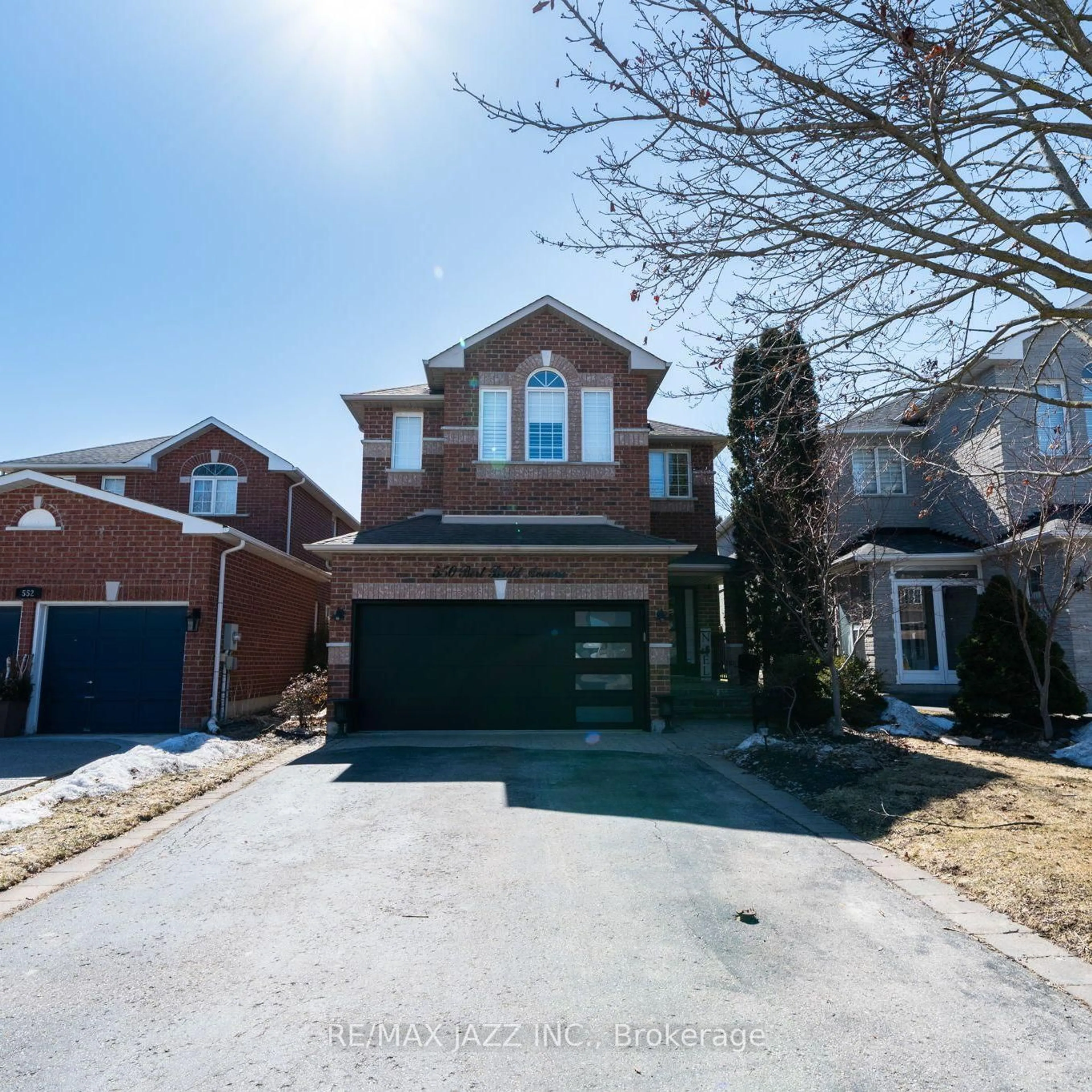 Home with brick exterior material, street for 550 Bert Budd Ave, Newmarket Ontario L3Y 8S7