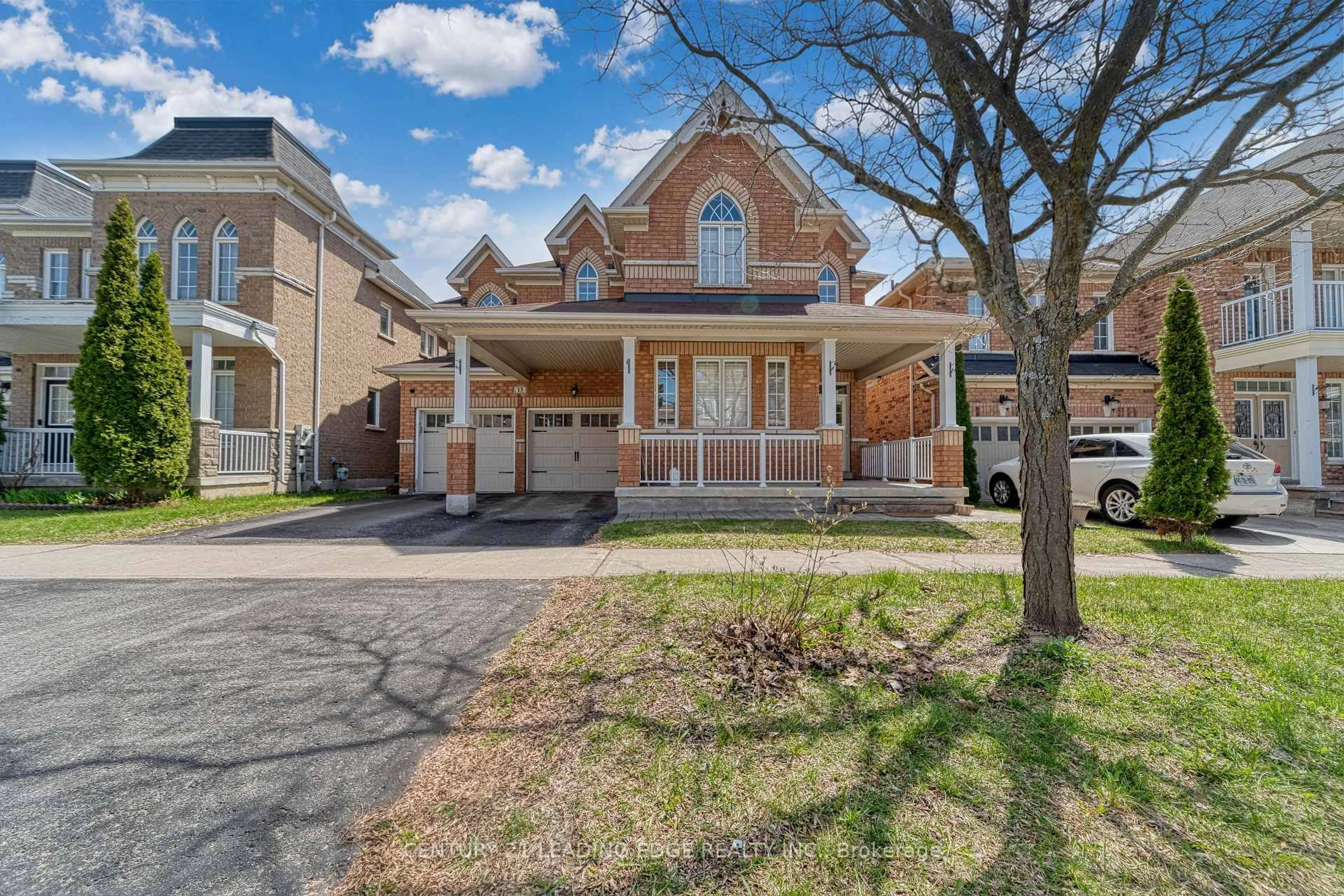 Home with brick exterior material, street for 13 Forestbrook Dr, Markham Ontario L6B 0E4