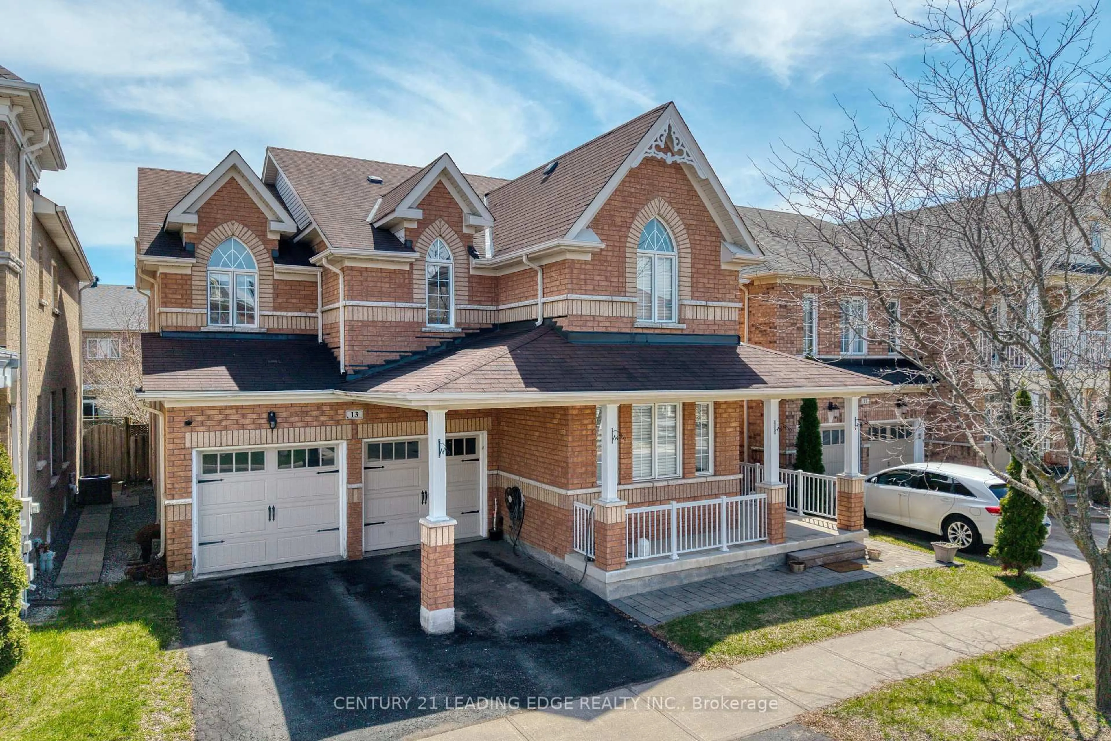 Home with brick exterior material, street for 13 Forestbrook Dr, Markham Ontario L6B 0E4
