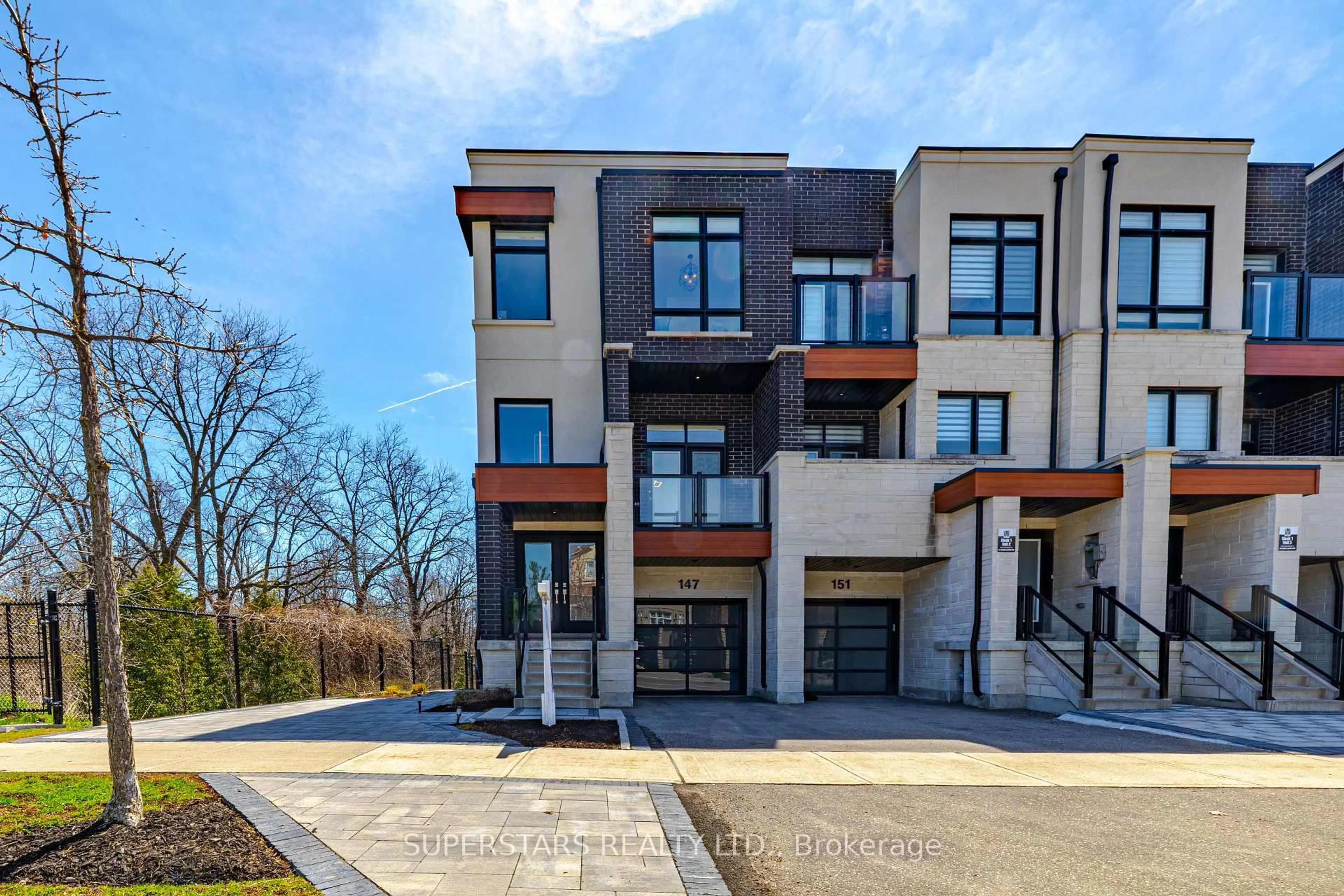 Home with brick exterior material, street for 147 Lebovic Campus Dr, Vaughan Ontario L6A 5A1