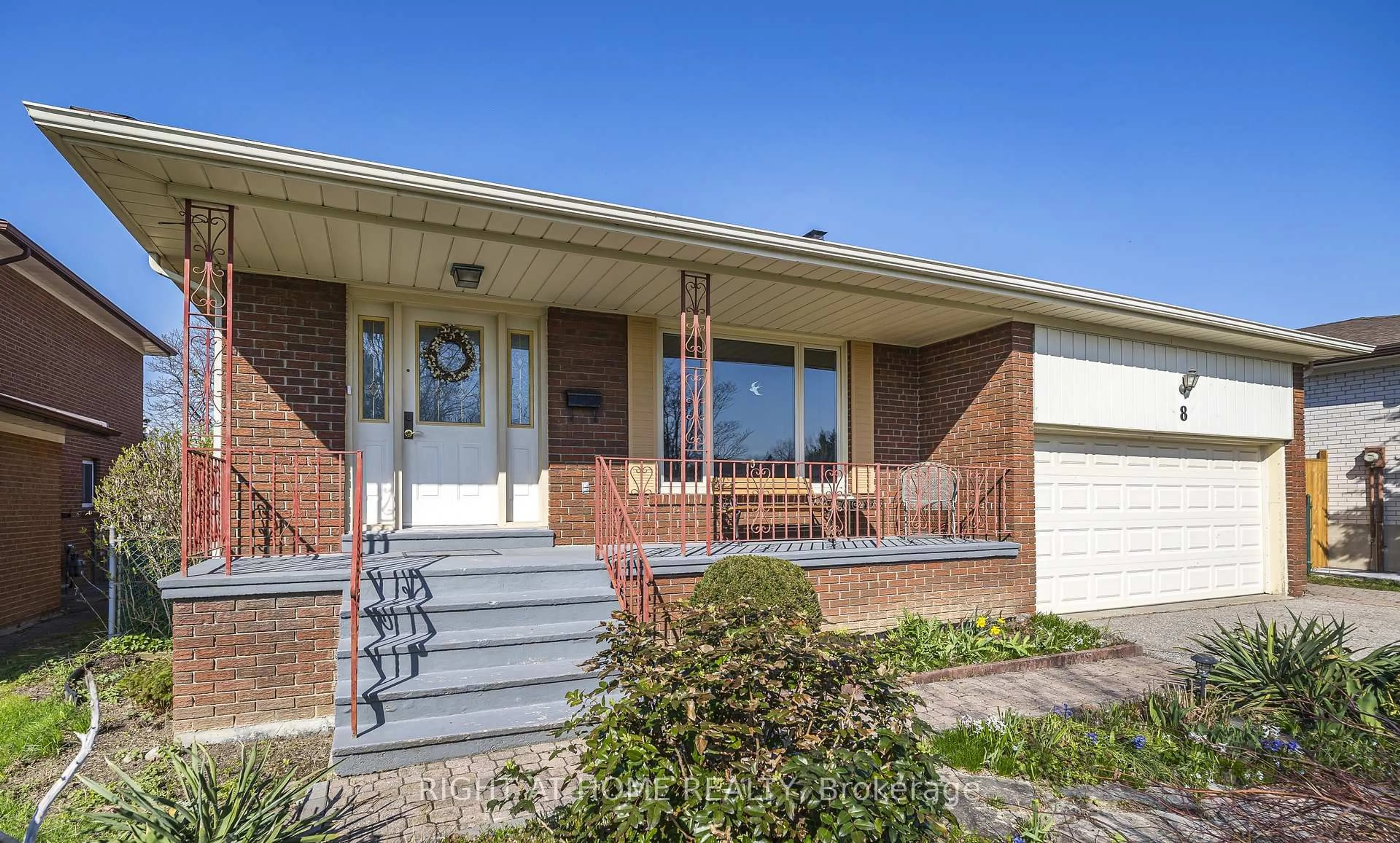 Home with brick exterior material, street for 8 Mira Rd, Markham Ontario L3T 2H6