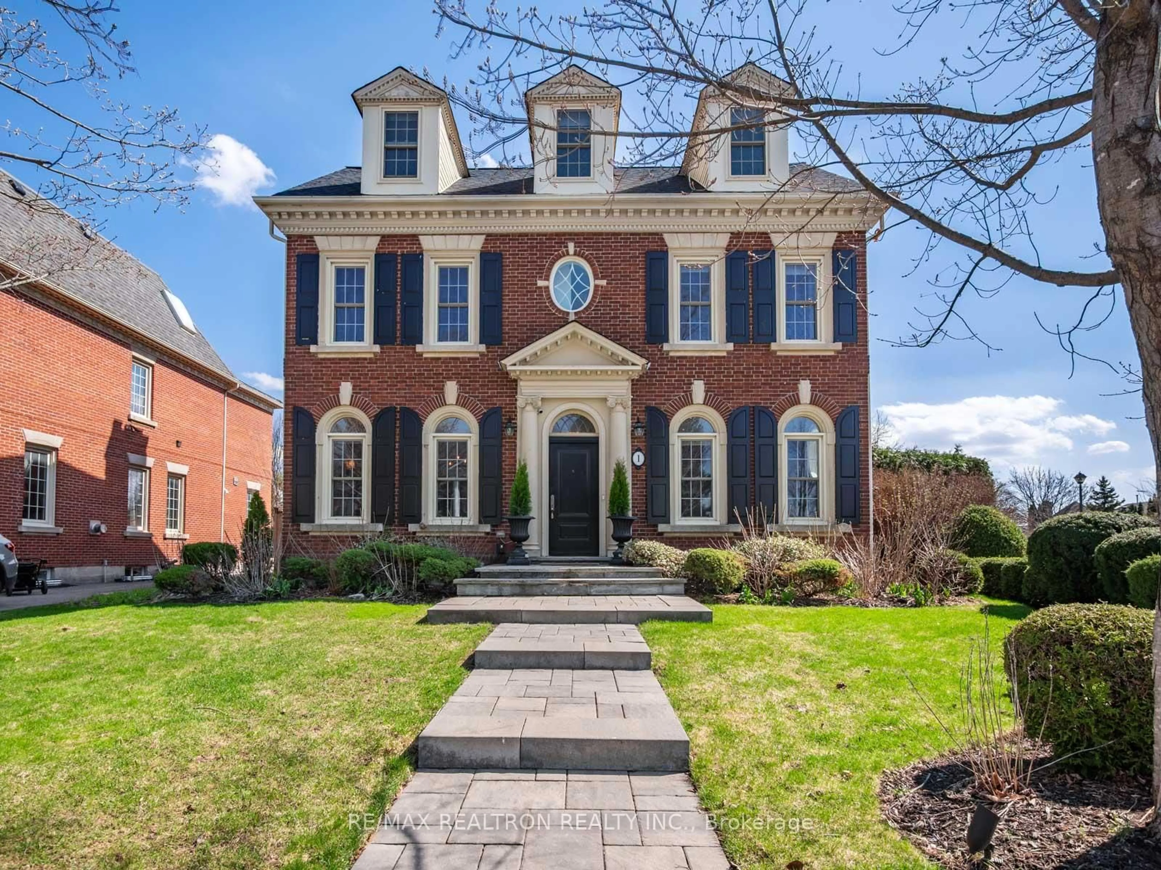 Home with brick exterior material, street for 1 Willett Cres, Richmond Hill Ontario L4C 7W7