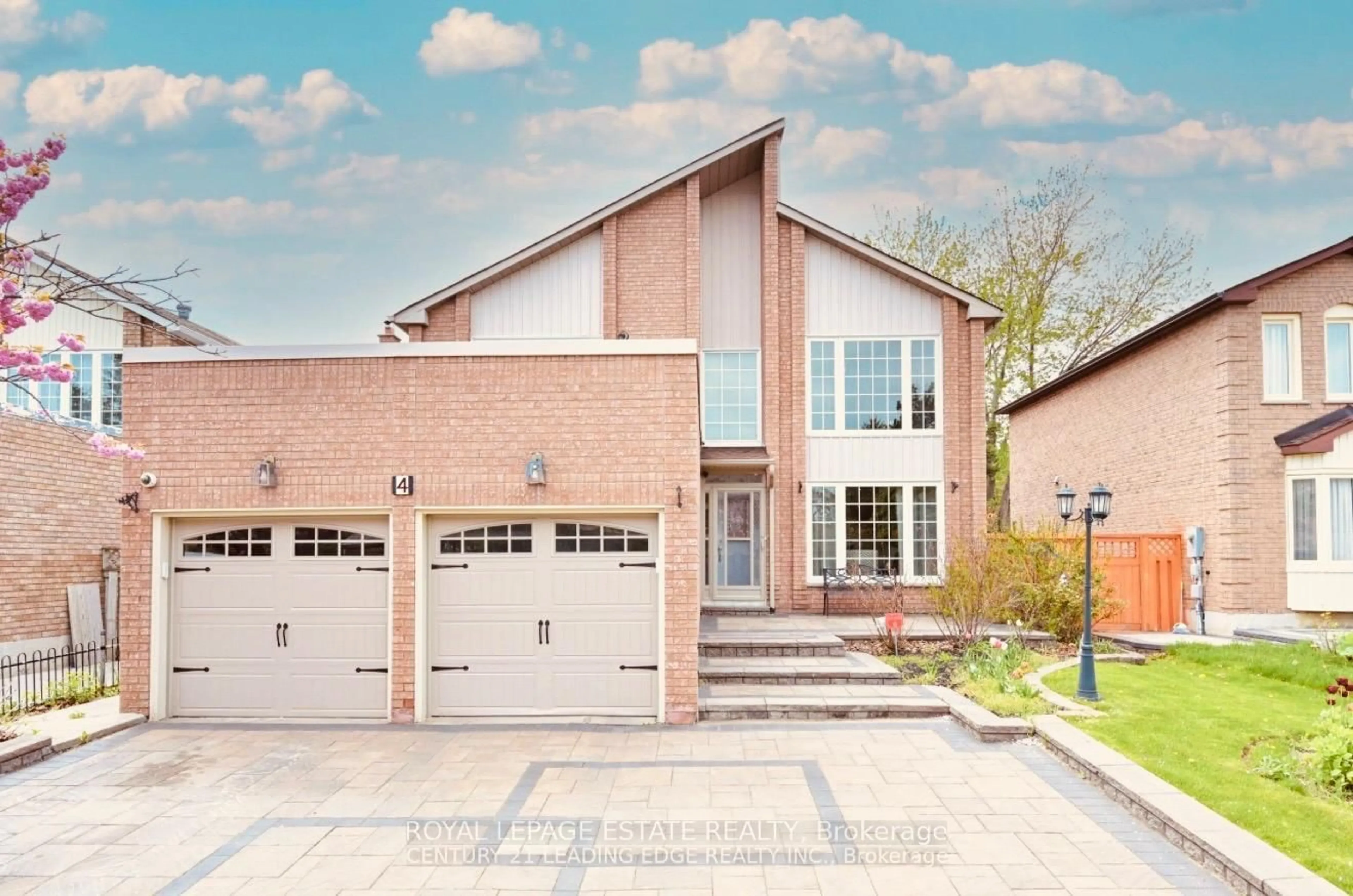 Home with brick exterior material, street for 4 Townley Ave, Markham Ontario L3S 1C9