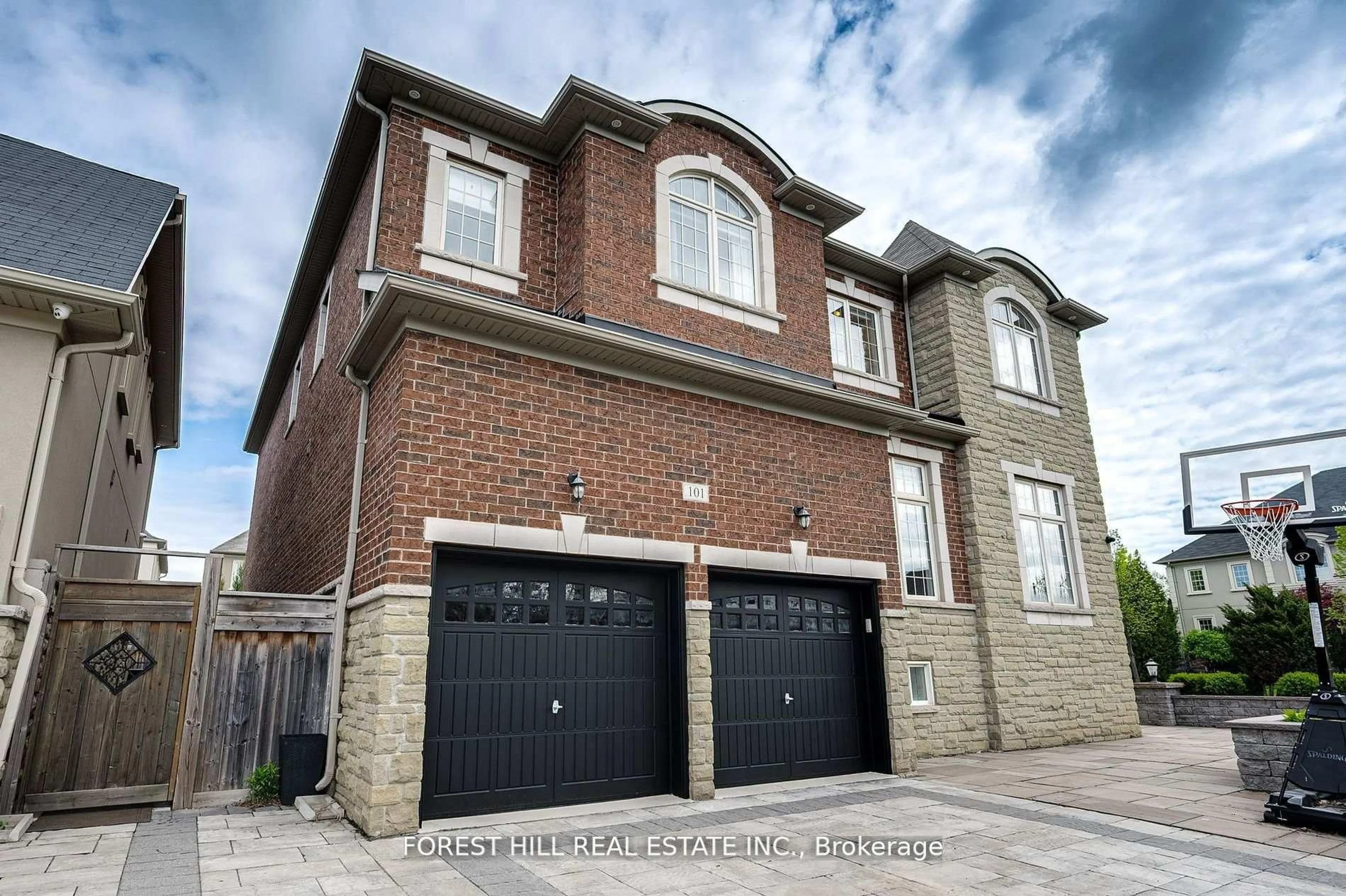 Home with brick exterior material, street for 101 Glenheron Cres, Vaughan Ontario L6A 1W7