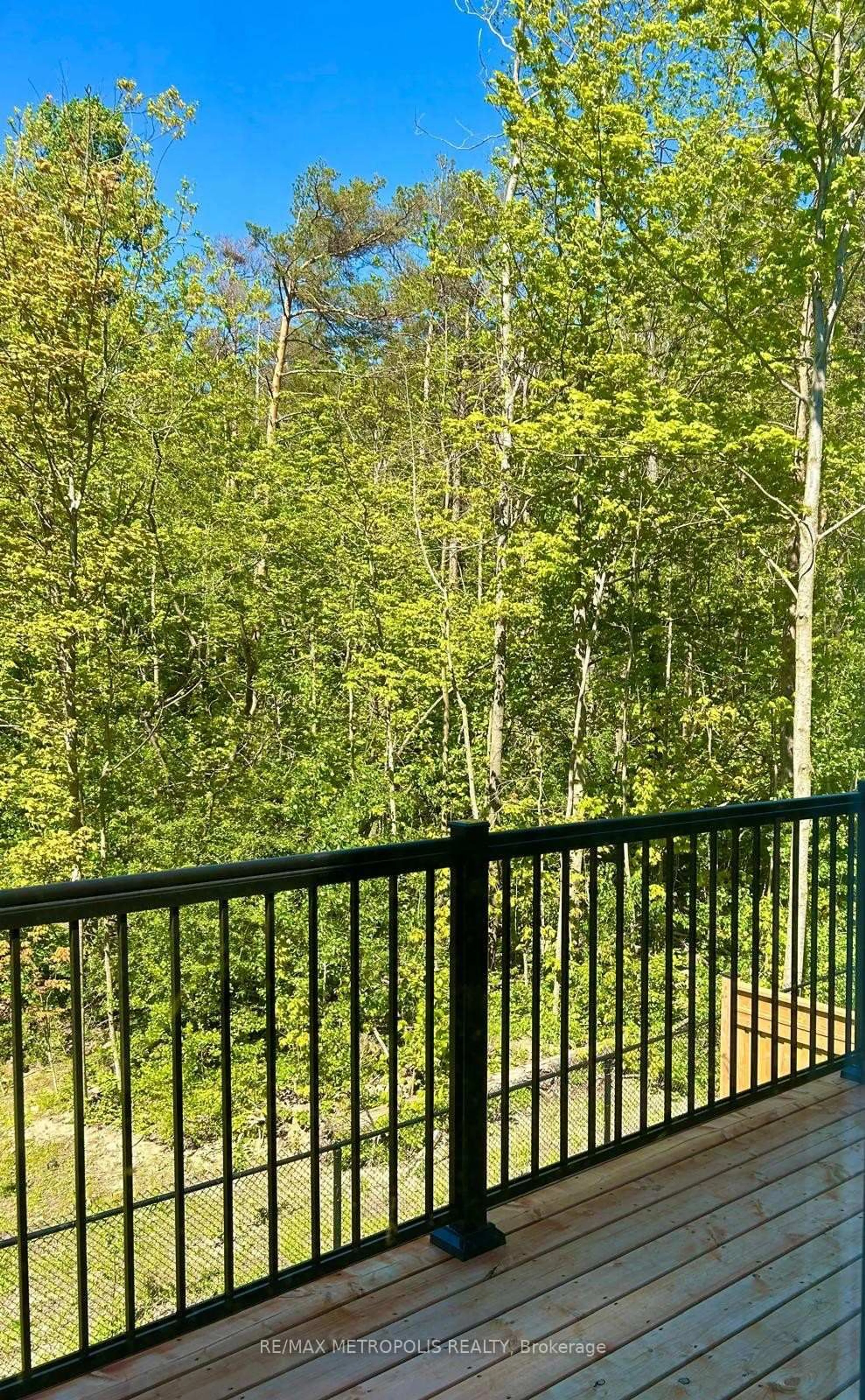 Balcony in the apartment, forest/trees view for 19 Vern Robertson Gate, Uxbridge Ontario L9P 0R9