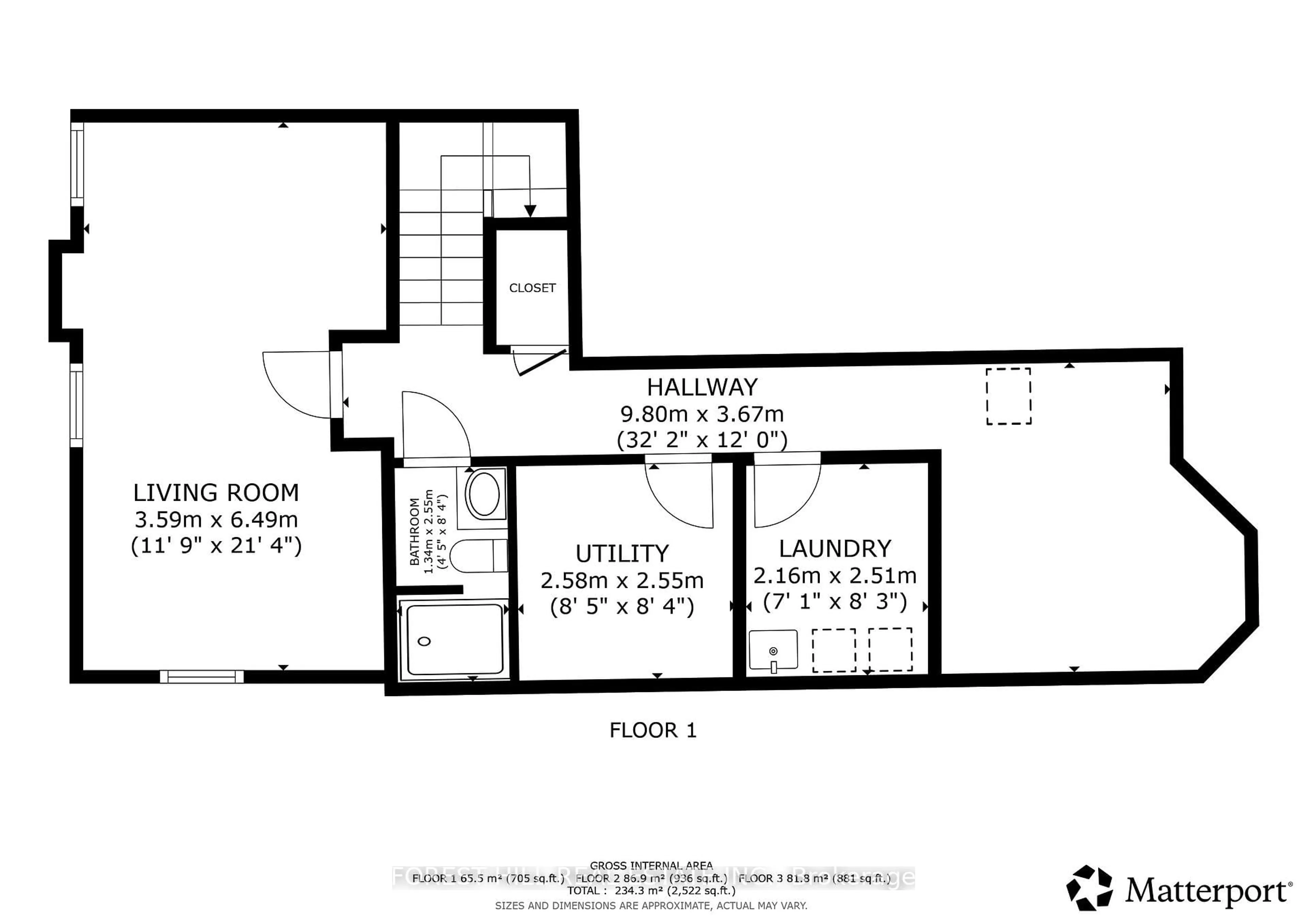 Floor plan for 12 Stookes Cres, Richmond Hill Ontario L4E 0J3