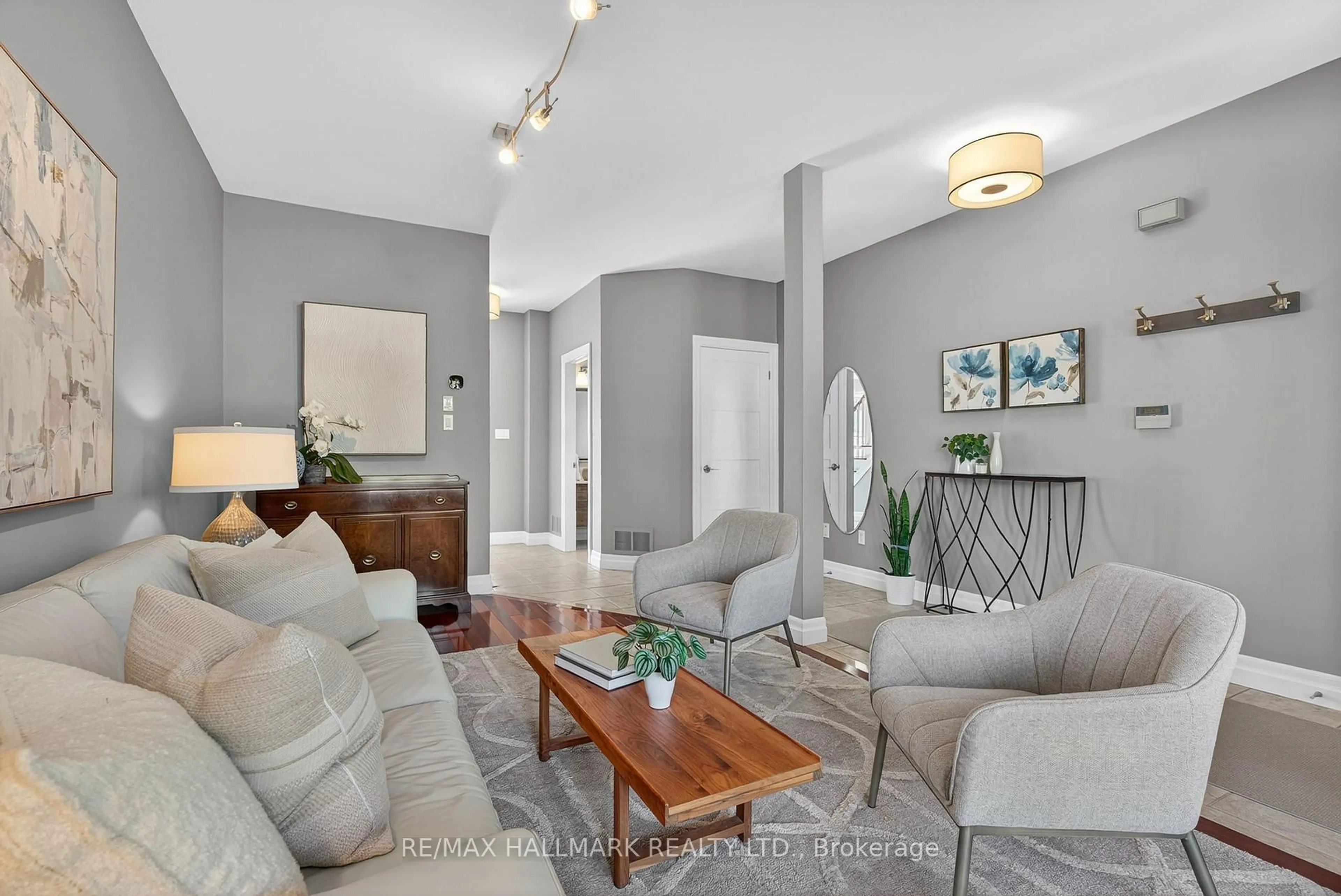 Living room with furniture, unknown for 12 Forest Manor Pl, Markham Ontario L6E 1E7