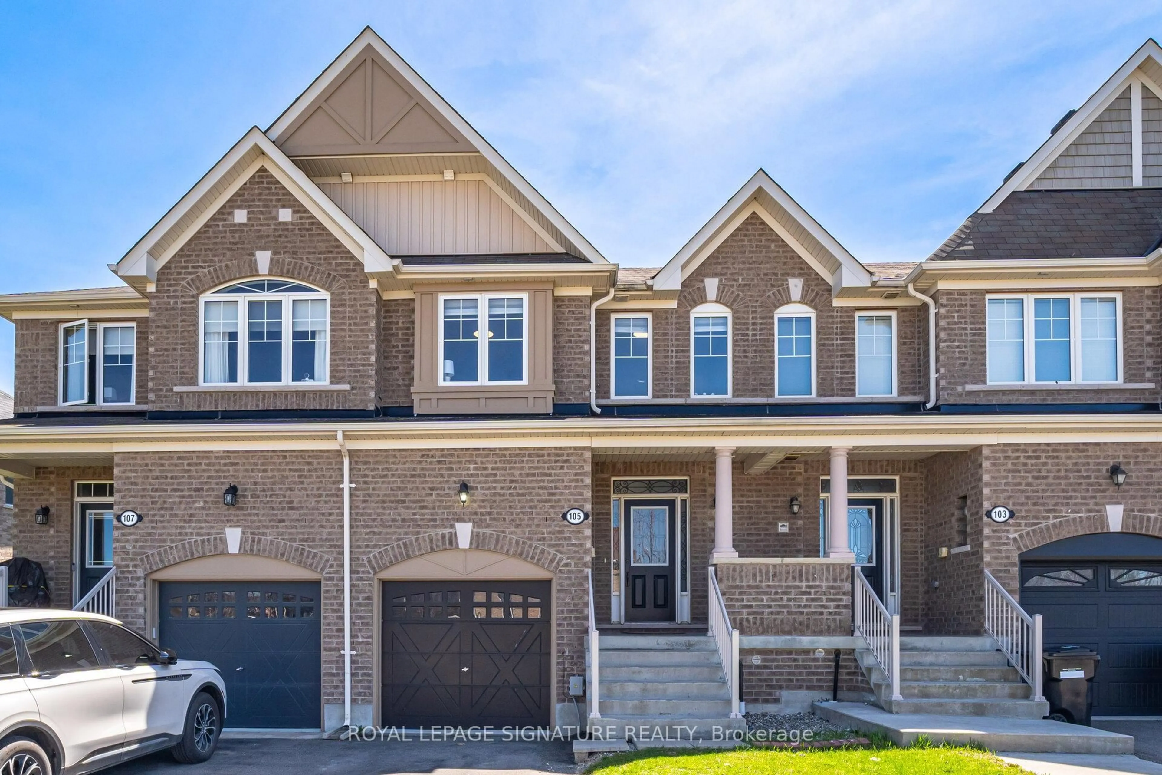 Home with brick exterior material, street for 105 Mcgahey St, New Tecumseth Ontario L0G 1W0