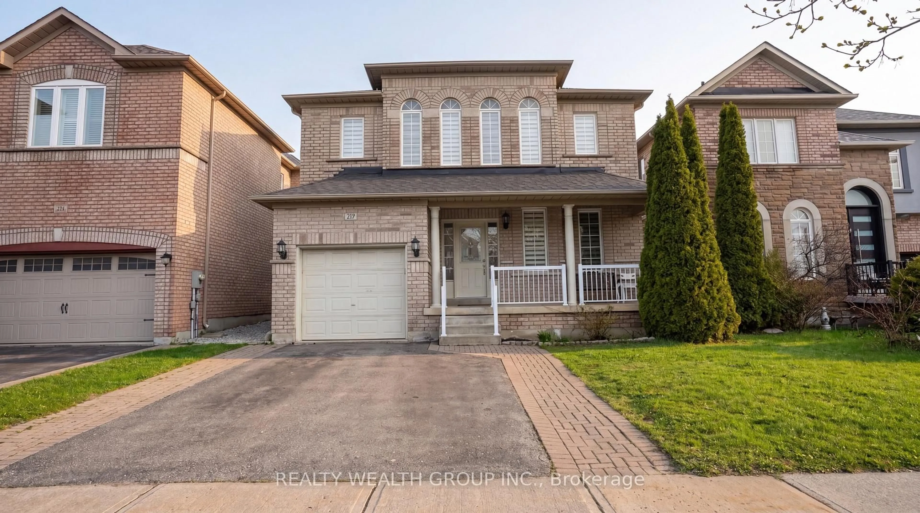 Home with brick exterior material, street for 212 Vellore Woods Blvd, Vaughan Ontario L4H 1Y5