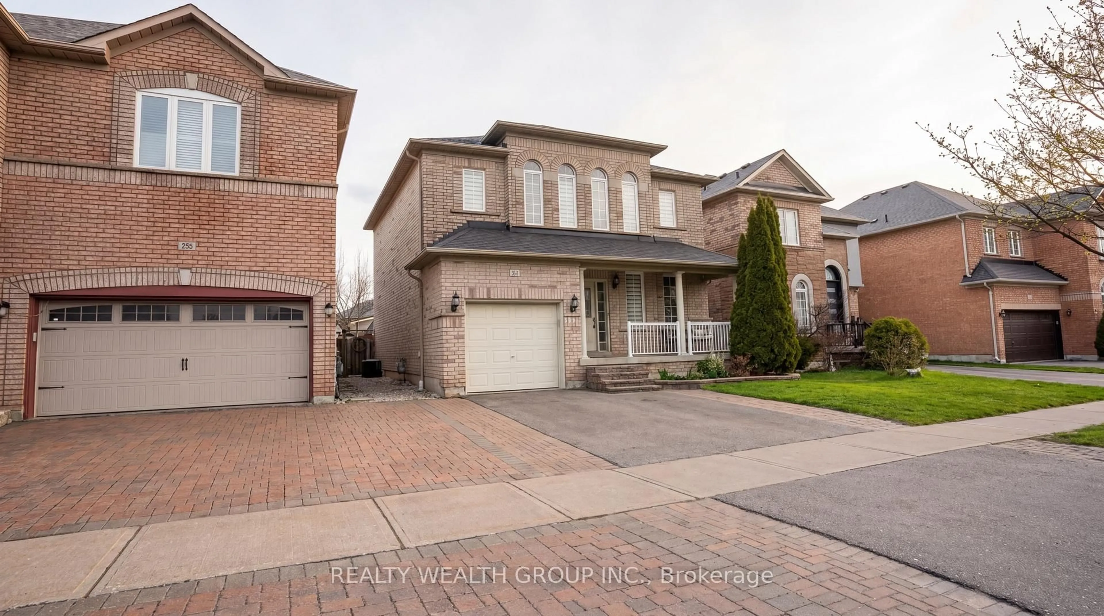 Home with brick exterior material, street for 212 Vellore Woods Blvd, Vaughan Ontario L4H 1Y5