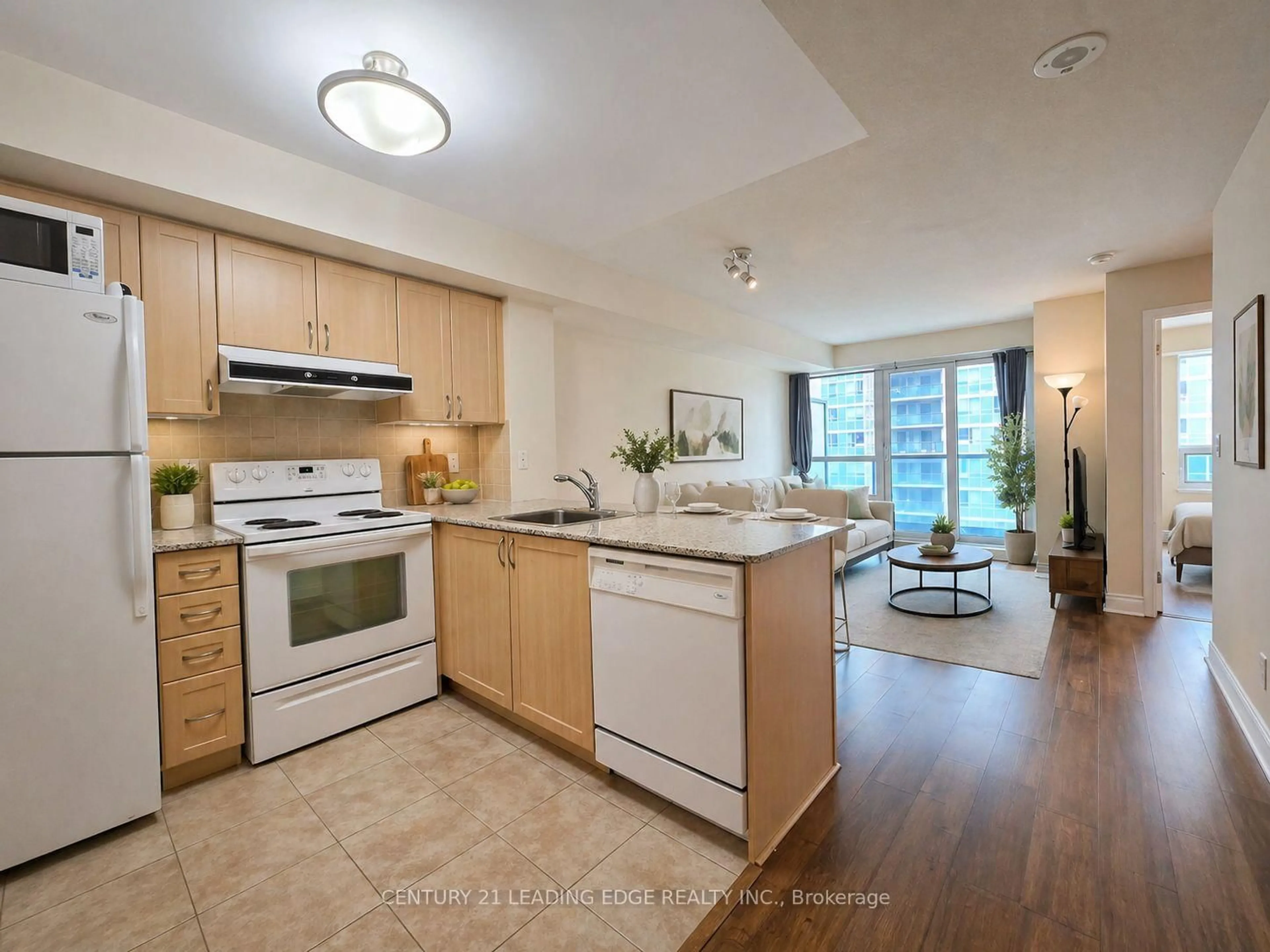 Open concept kitchen, unknown for 55 South Town Centre Blvd #810, Markham Ontario L6G 0B3