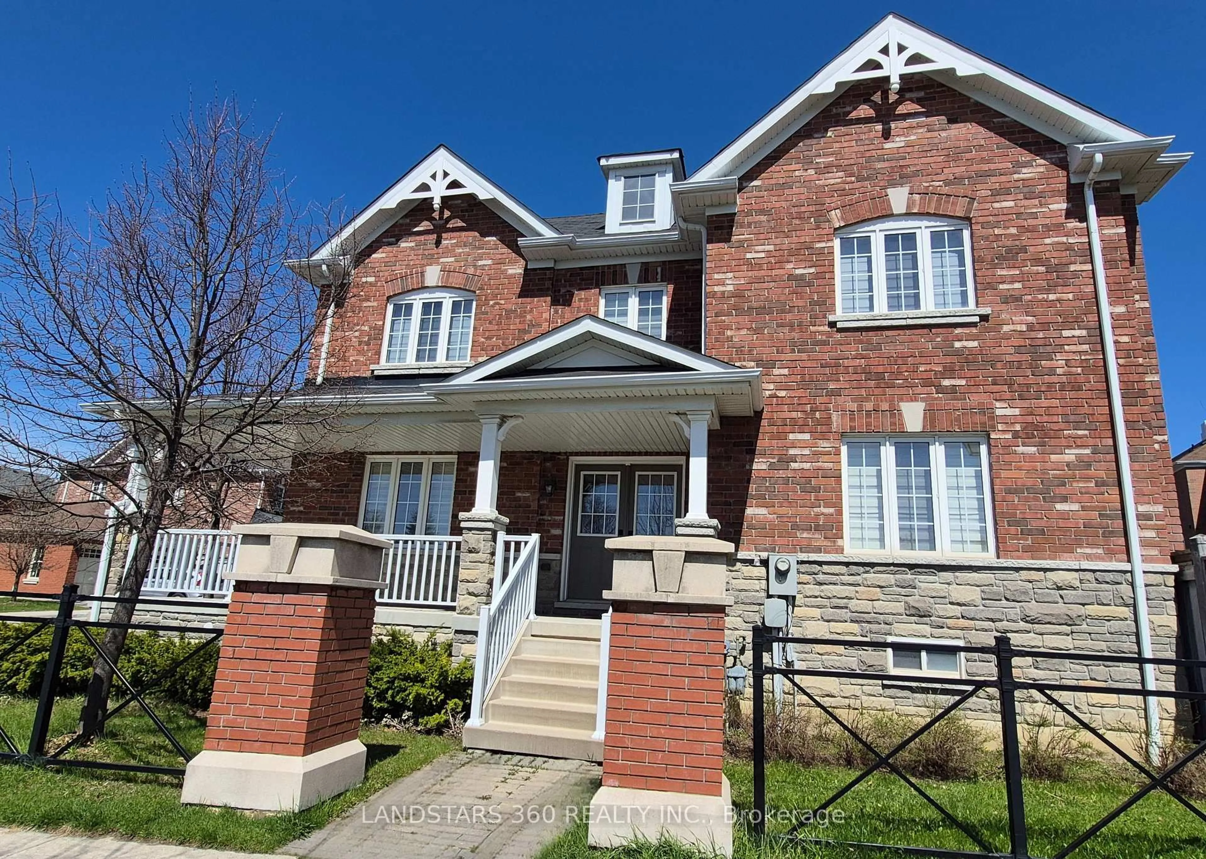 Home with brick exterior material, street for 1 Eastern Skies Way, Markham Ontario L6E 0N8