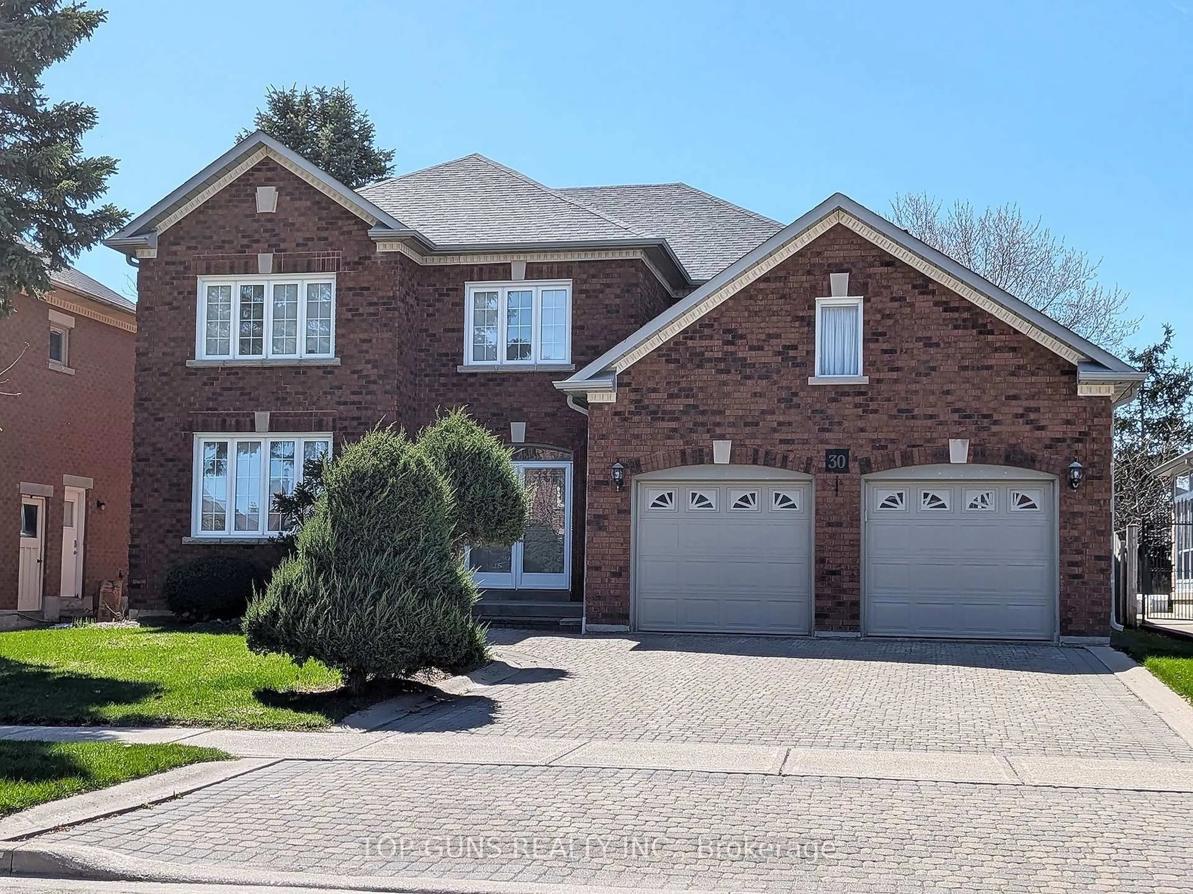 Home with brick exterior material, street for 30 Woolacott Rd, Vaughan Ontario L4L 8J5