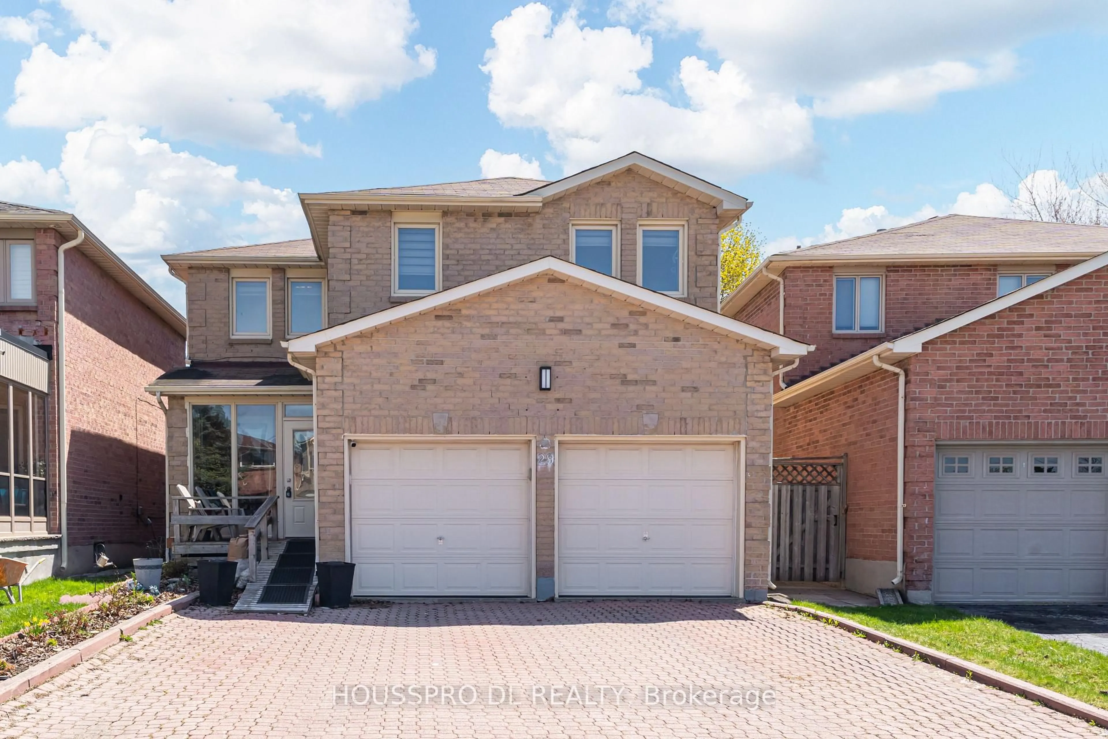 Home with brick exterior material, street for 29 Westhampton Dr, Vaughan Ontario L4J 7H5