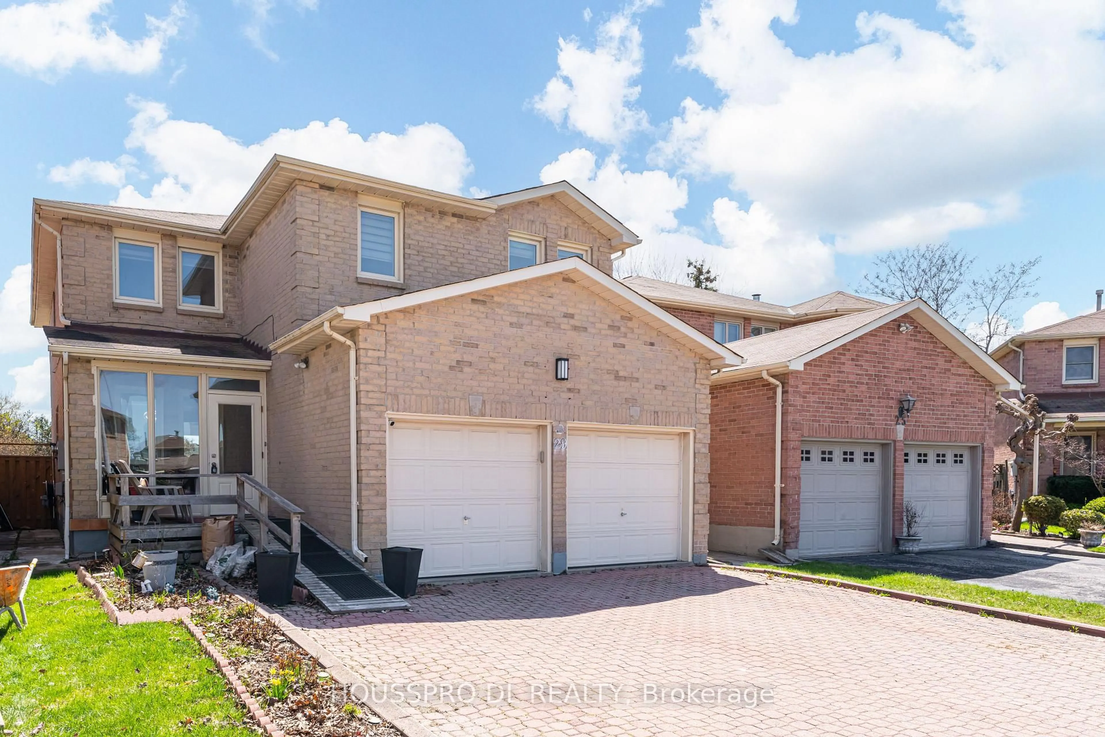Home with brick exterior material, street for 29 Westhampton Dr, Vaughan Ontario L4J 7H5