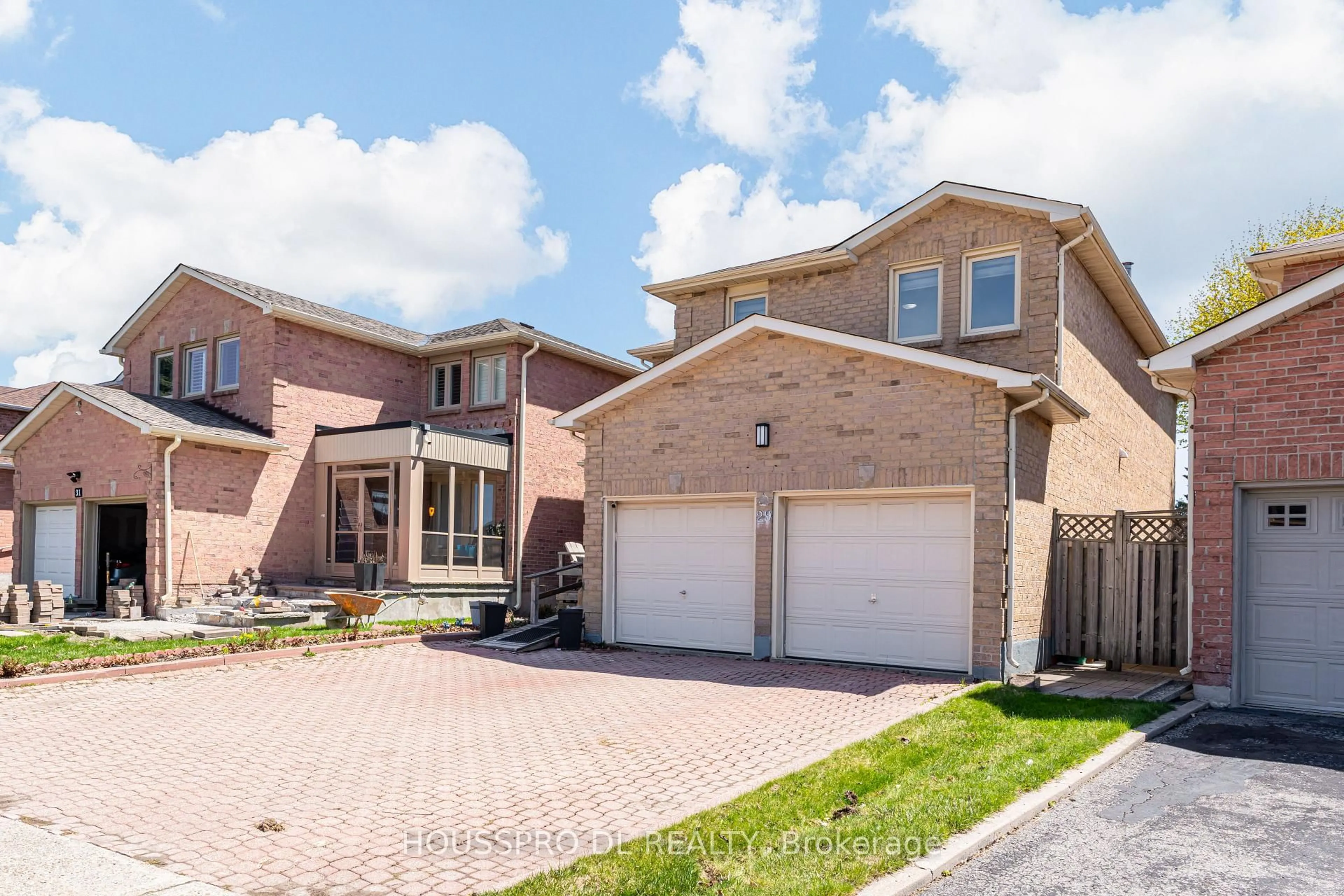 Home with brick exterior material, street for 29 Westhampton Dr, Vaughan Ontario L4J 7H5