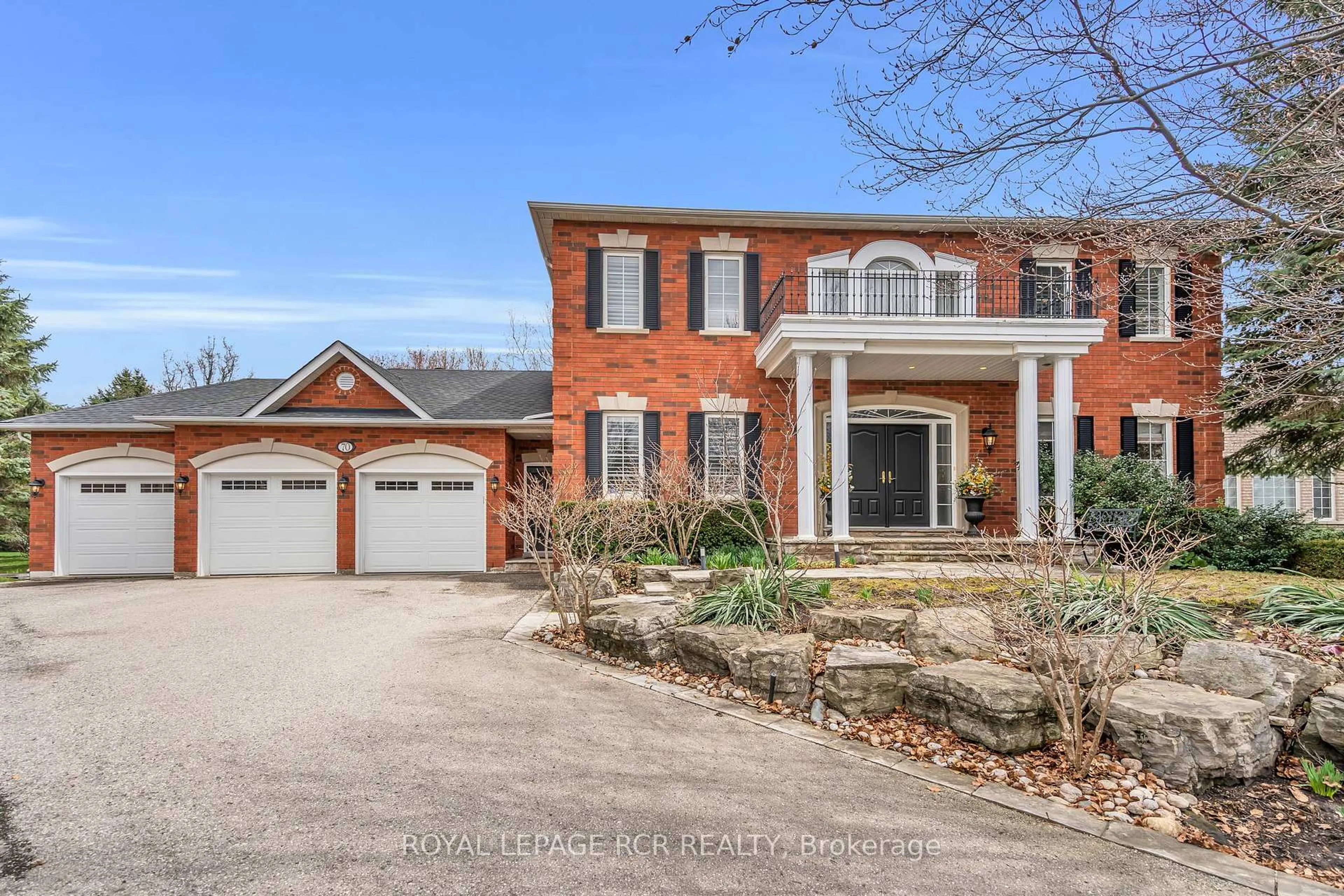 Home with brick exterior material, street for 70 English Daisy Crt, Vaughan Ontario L0J 1C0