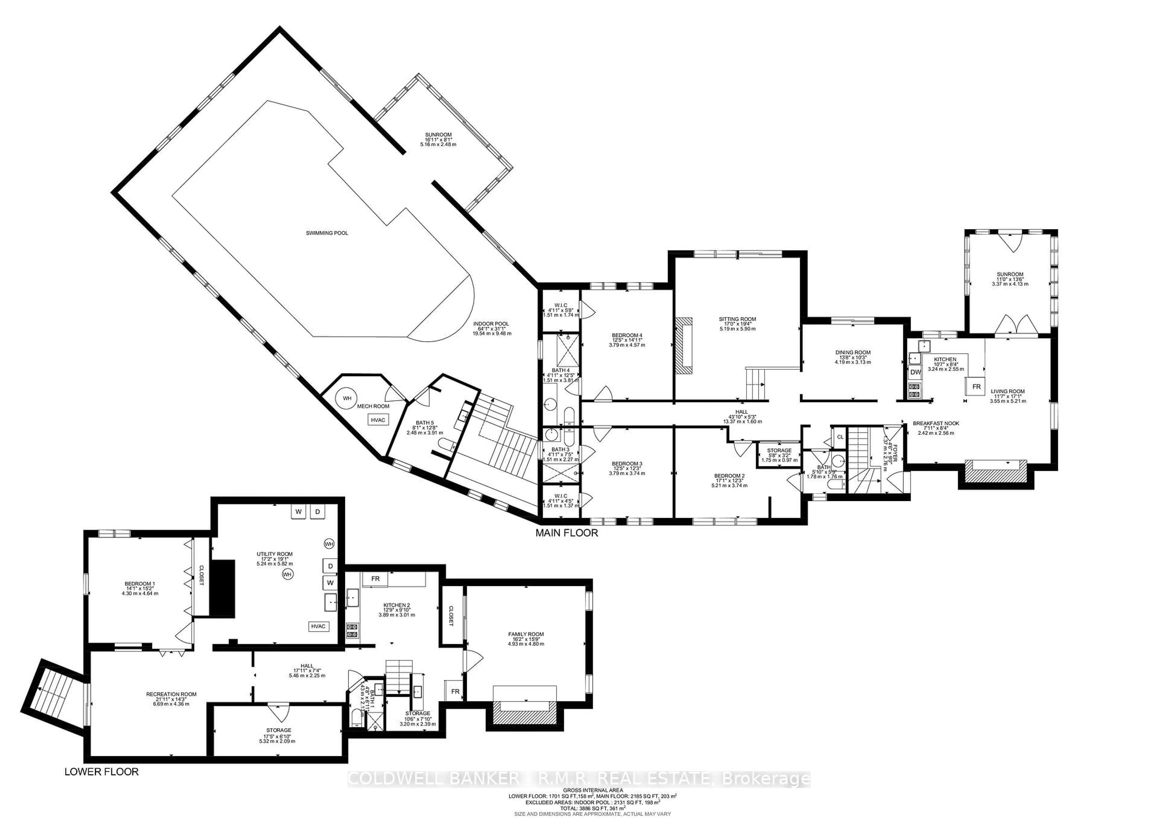 Floor plan for 6200 Concession 4 Rd, Uxbridge Ontario L0C 1A0
