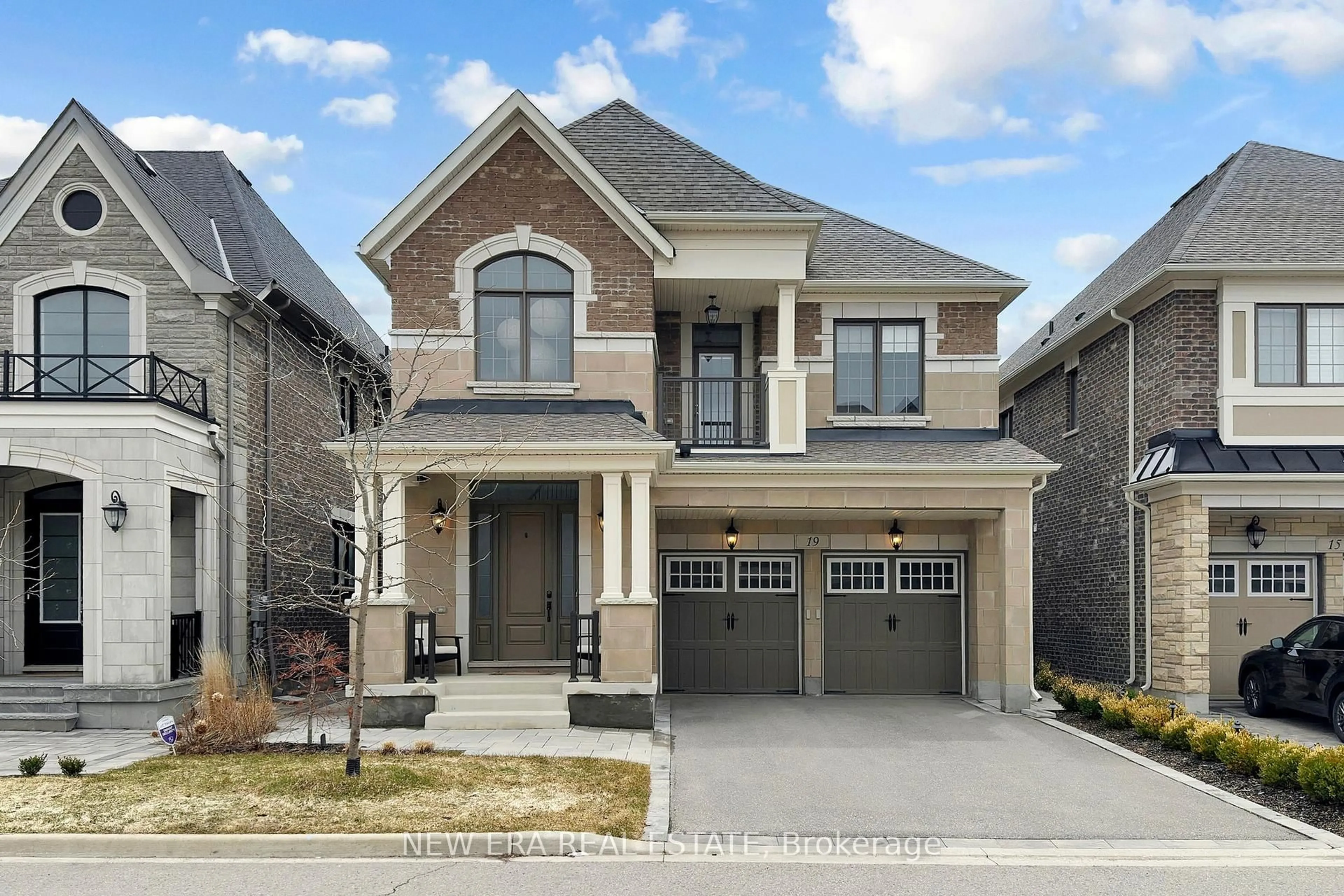 Home with brick exterior material, street for 19 Hugh Mccutcheon Way, Vaughan Ontario L4H 4S8