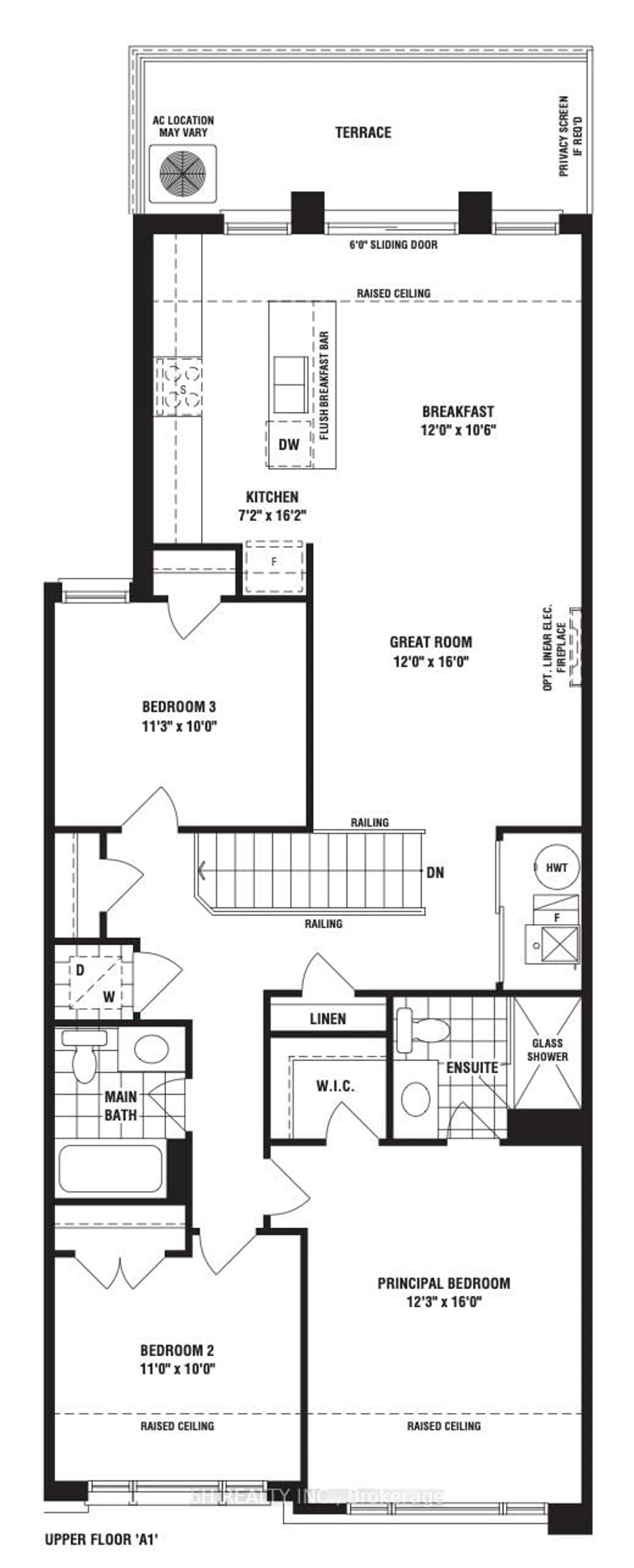 Floor plan for 41 Harold Wilson Lane #Lot 9, Richmond Hill Ontario L4S 1N5