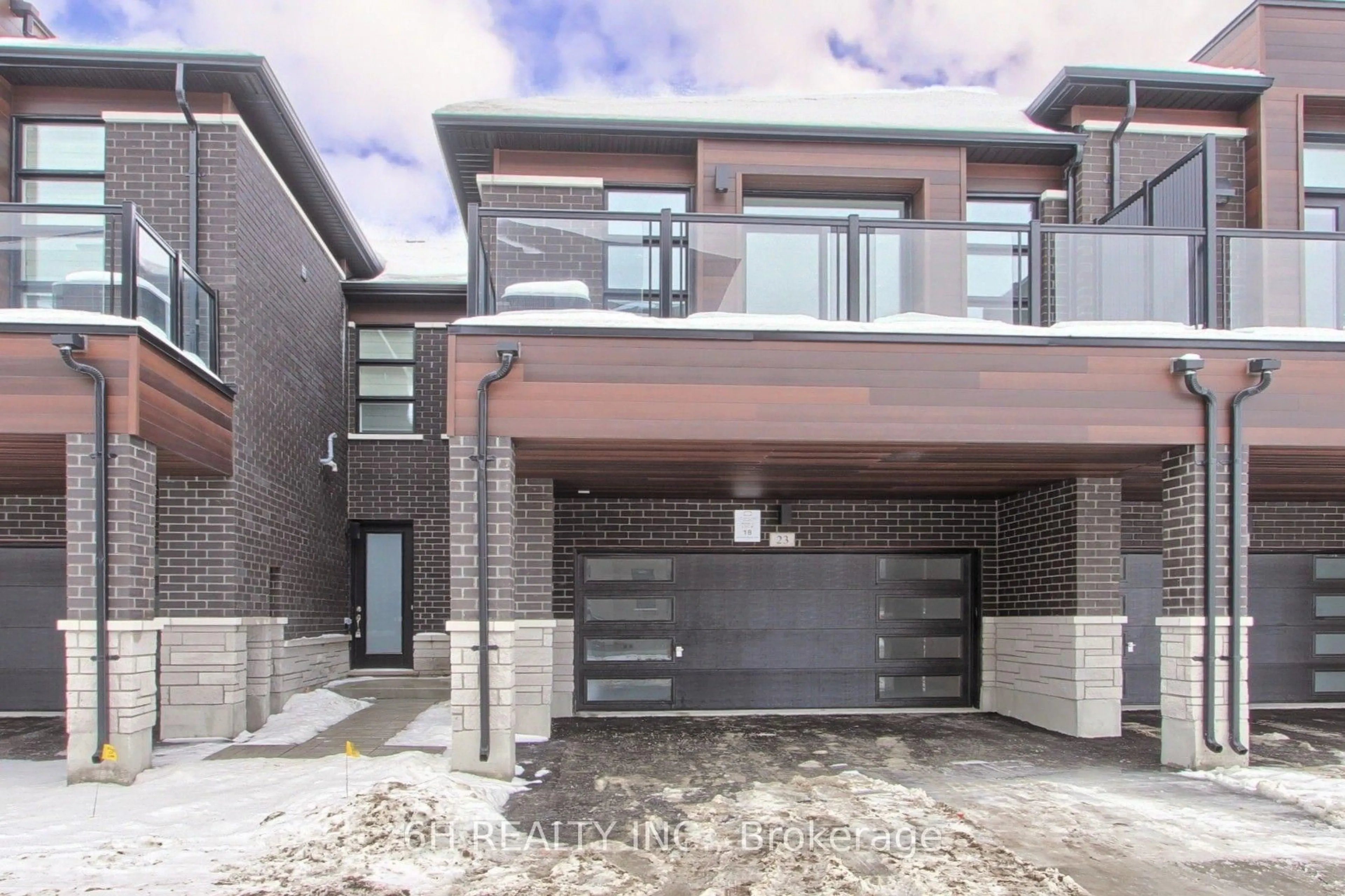 Home with brick exterior material, street for 23 Harold Wilson Lane #Lot 18, Richmond Hill Ontario L4S 1N5