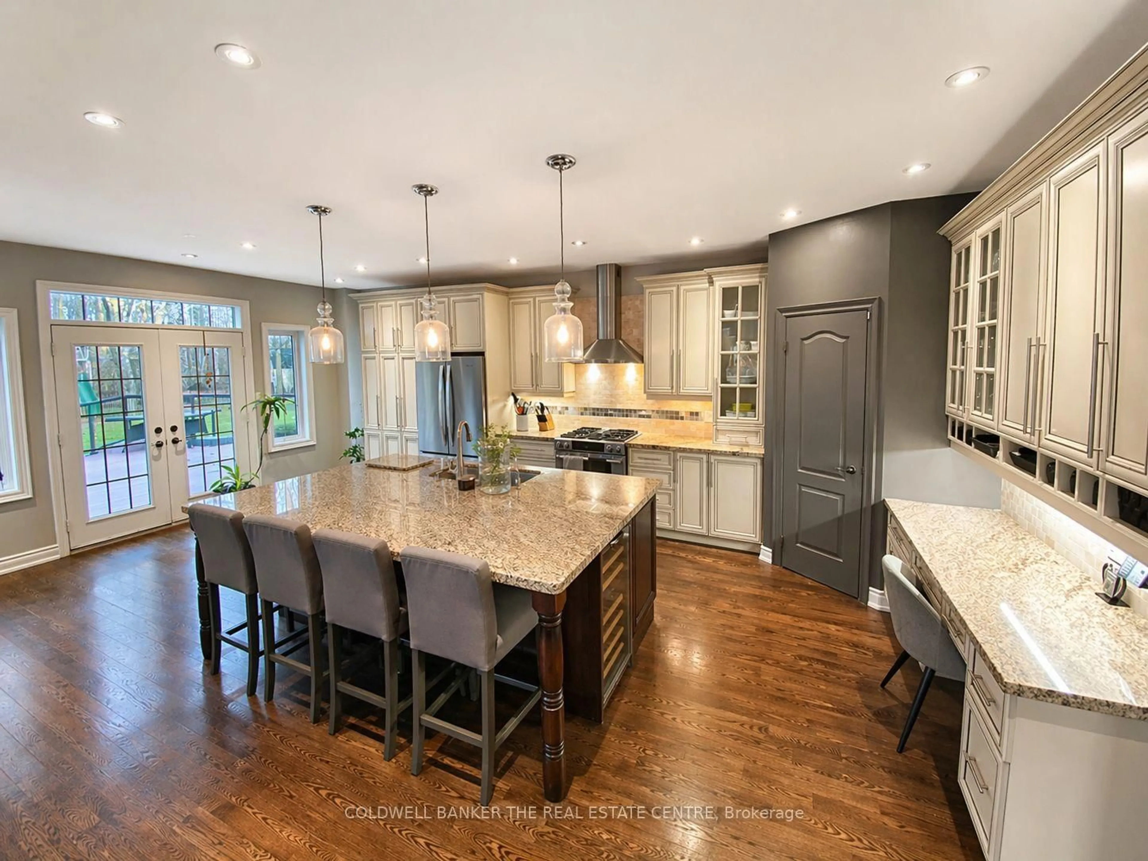 Open concept kitchen, unknown for 54 Brykman Rd, Essa Ontario L0L 2N0