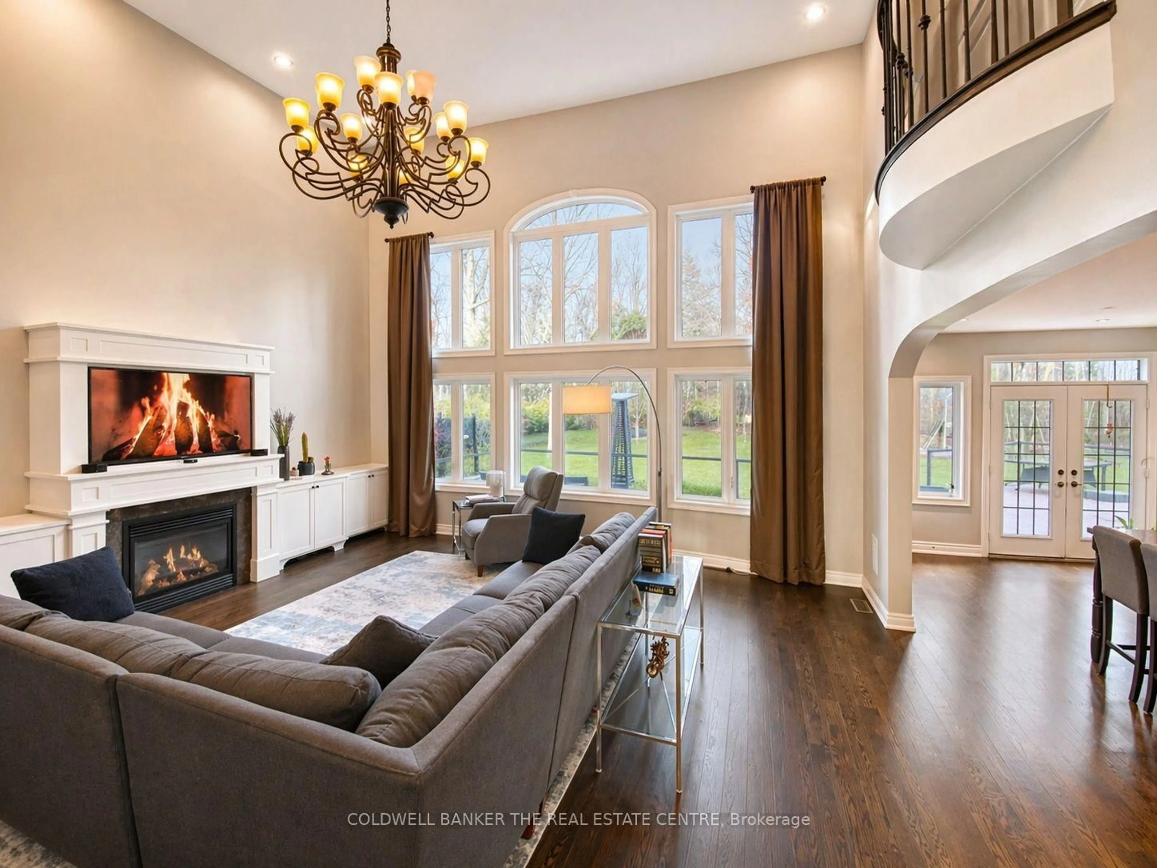 Living room with furniture, unknown for 54 Brykman Rd, Essa Ontario L0L 2N0
