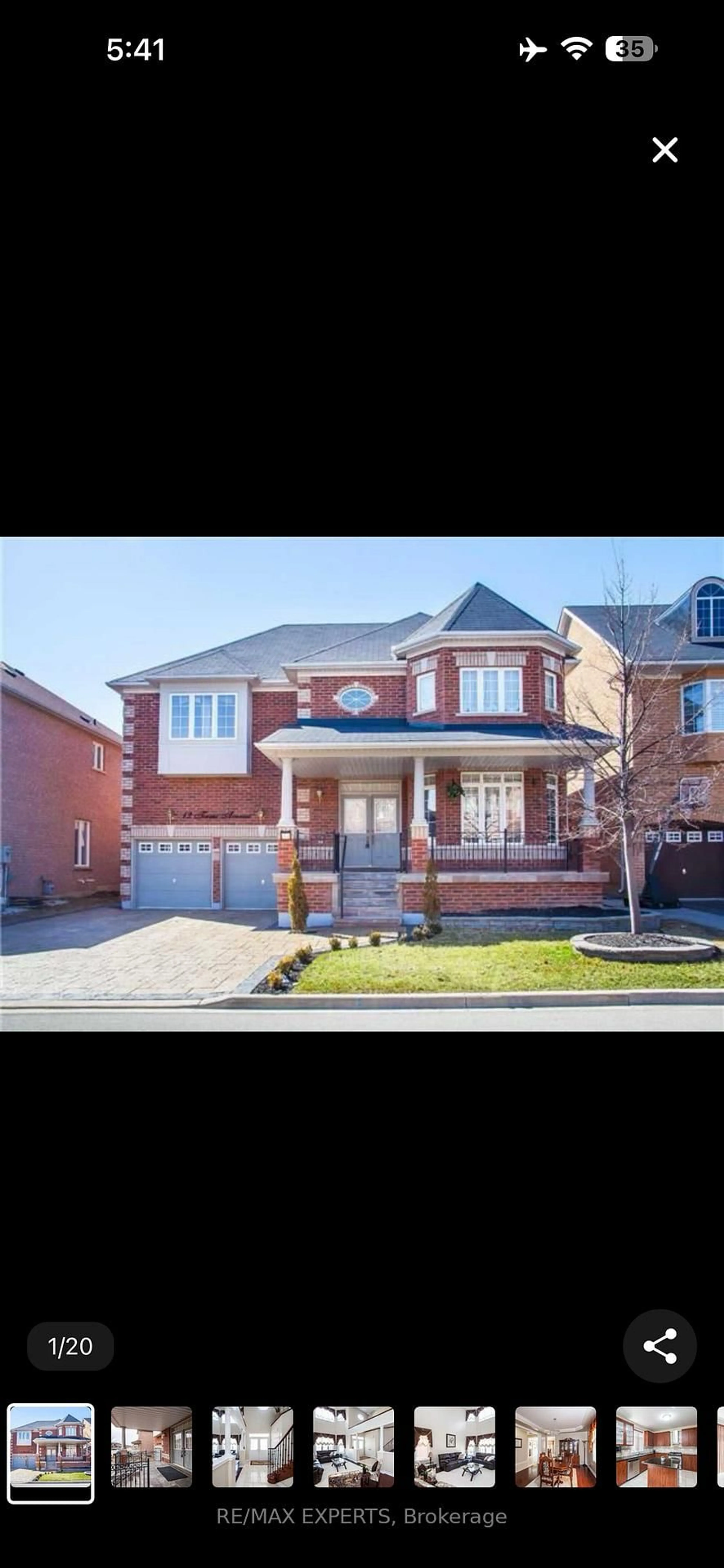 Home with brick exterior material, street for 12 Terme Ave, Vaughan Ontario L4H 0M9