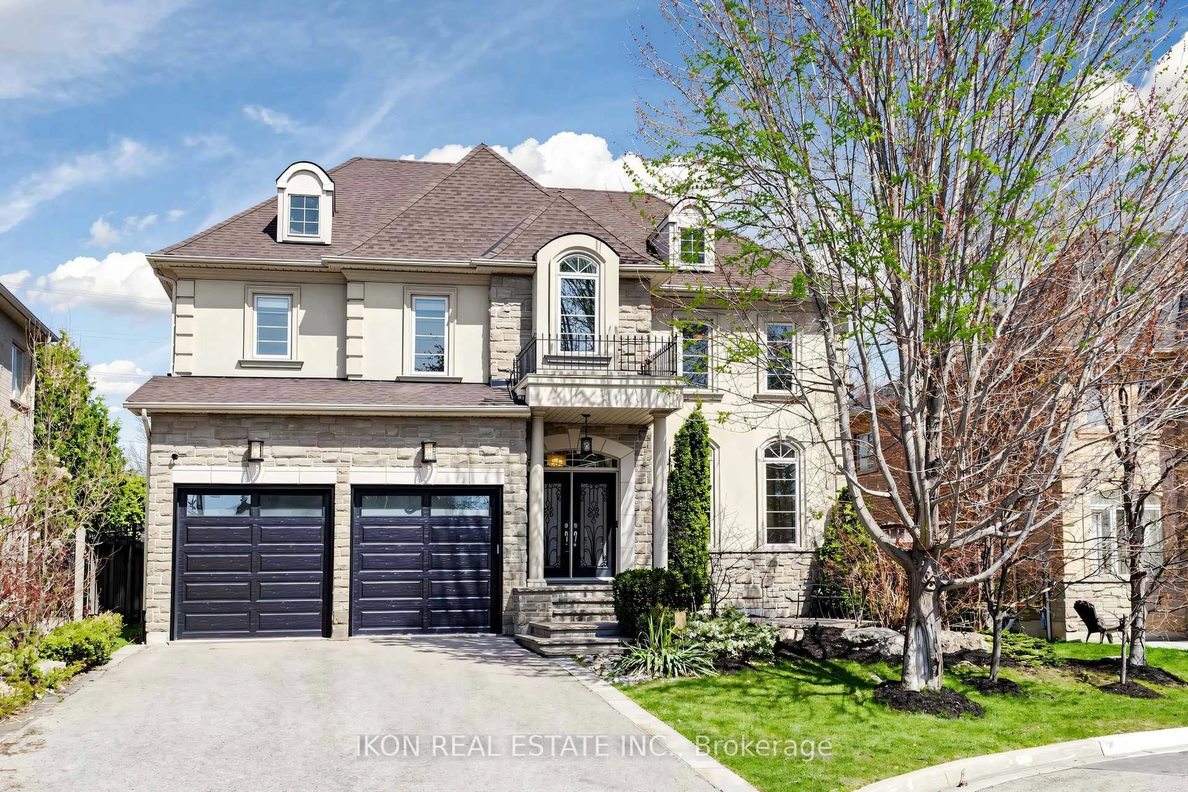 Home with brick exterior material, street for 20 16th Lane, Markham Ontario L3R 0M2