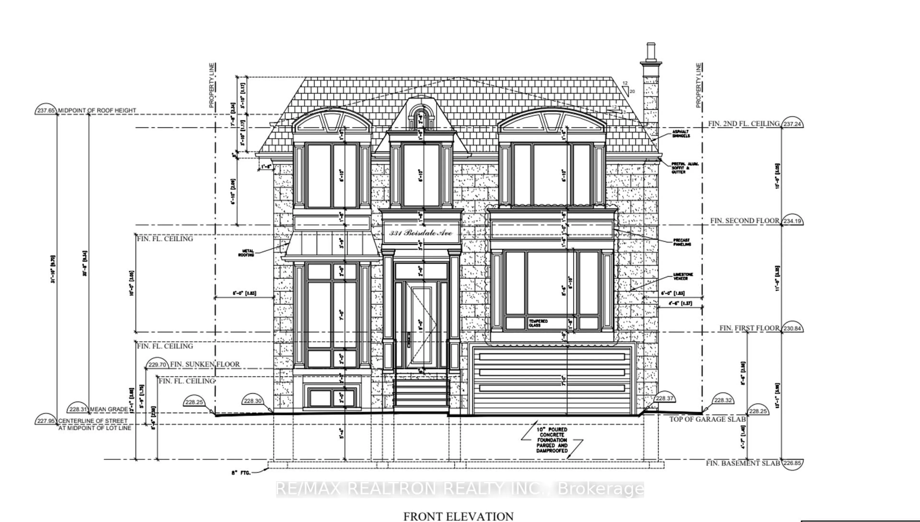Floor plan for 331 Boisdale Ave, Richmond Hill Ontario L4C 1R4