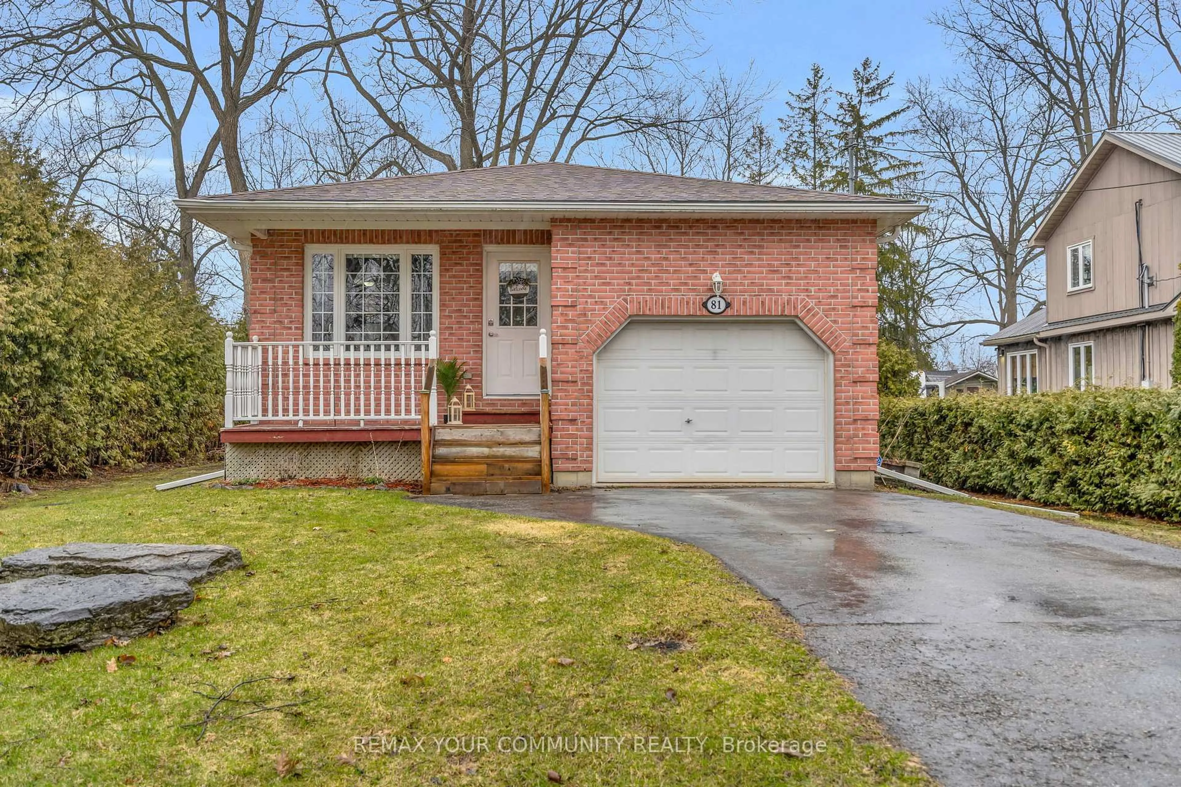 Home with brick exterior material, street for 81 Fairpark Lane, Georgina Ontario L0E 1R0